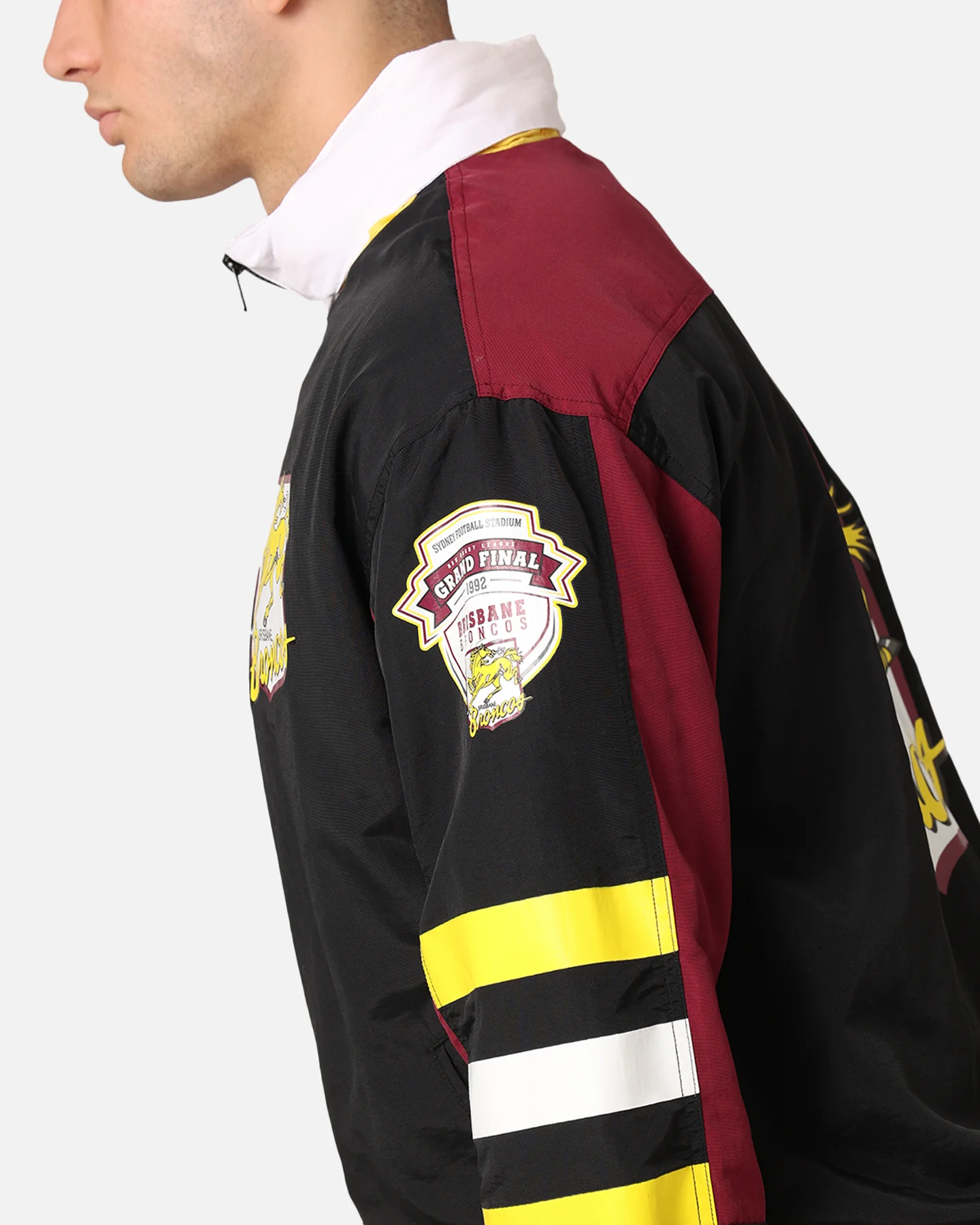 Mitchell & Ness Brisbane Broncos 1992 Grand Final Spray Jacket Multicolour - Image 7