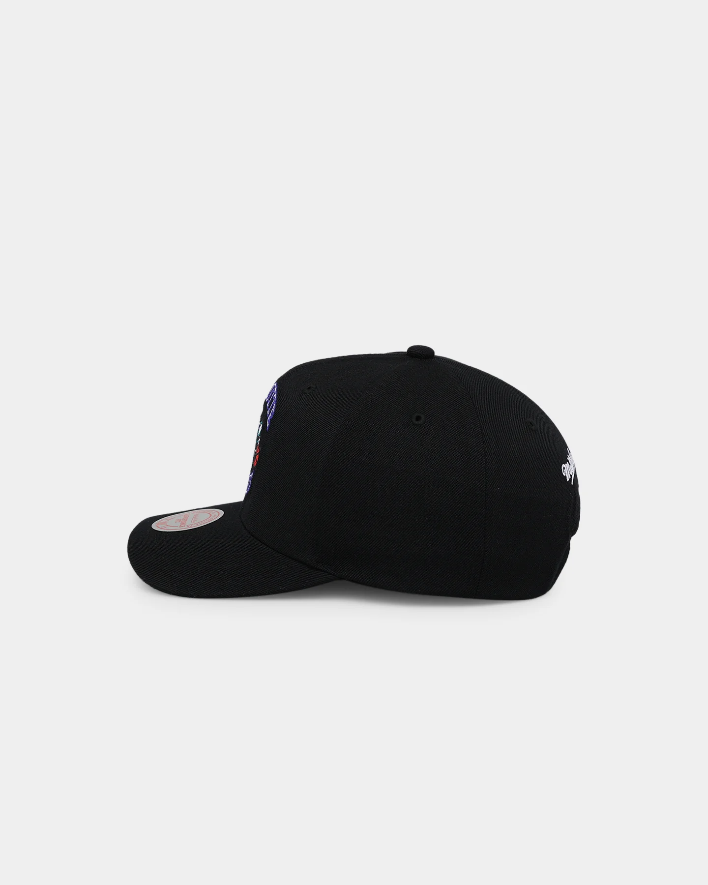 Mitchell & Ness Charlotte Hornets 'Wool Blend' Snapback Black - Image 4