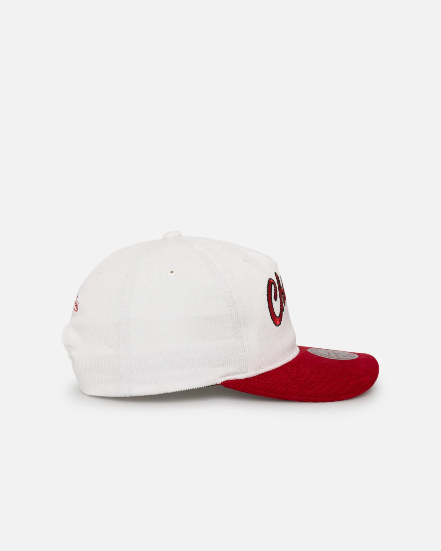 Mitchell & Ness Chicago Bulls History Origin Snapback White/Red - Image 4