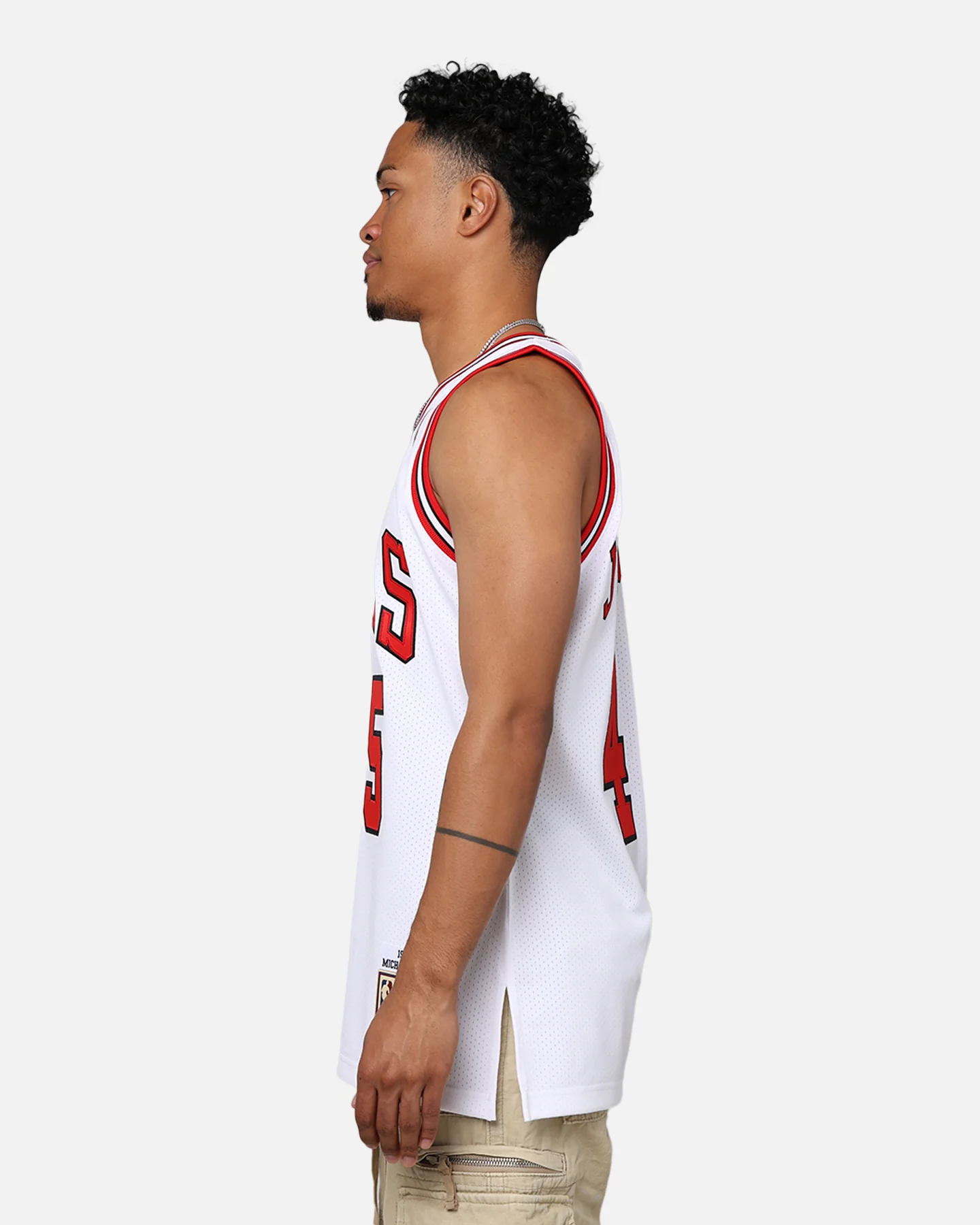 Mitchell & Ness Chicago Bulls Michael Jordan1994-95 Authentic Home Jersey White - Image 7