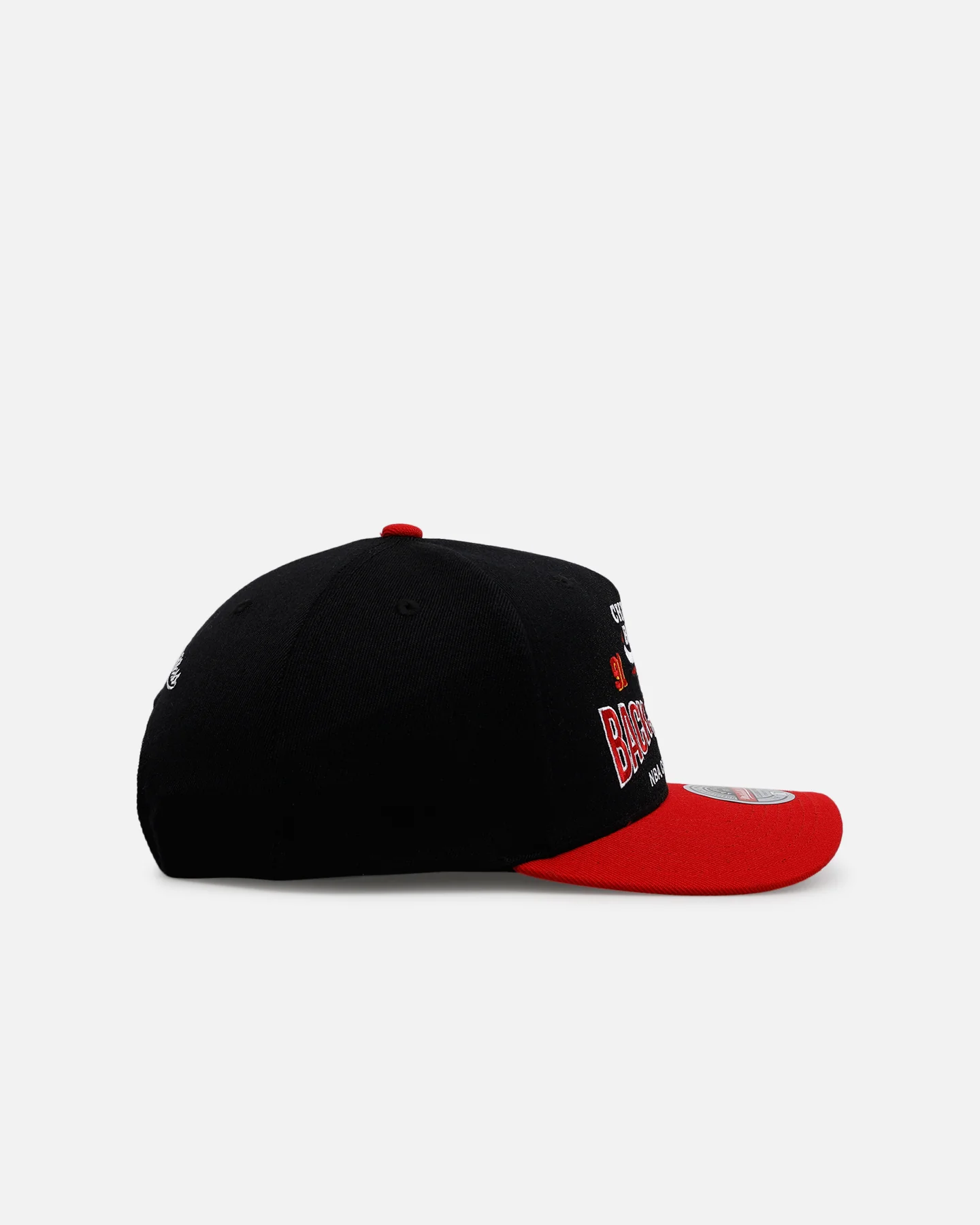 Mitchell & Ness Chicago Bulls 'NBA Elite Finals' MVP Snapback Black/Red - Image 3