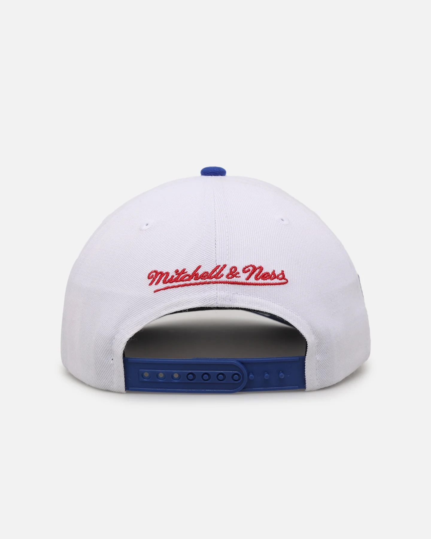 Mitchell & Ness Chicago Bulls 'Puerto Rico Flag' Pro Crown Snapback White/Blue - Image 2