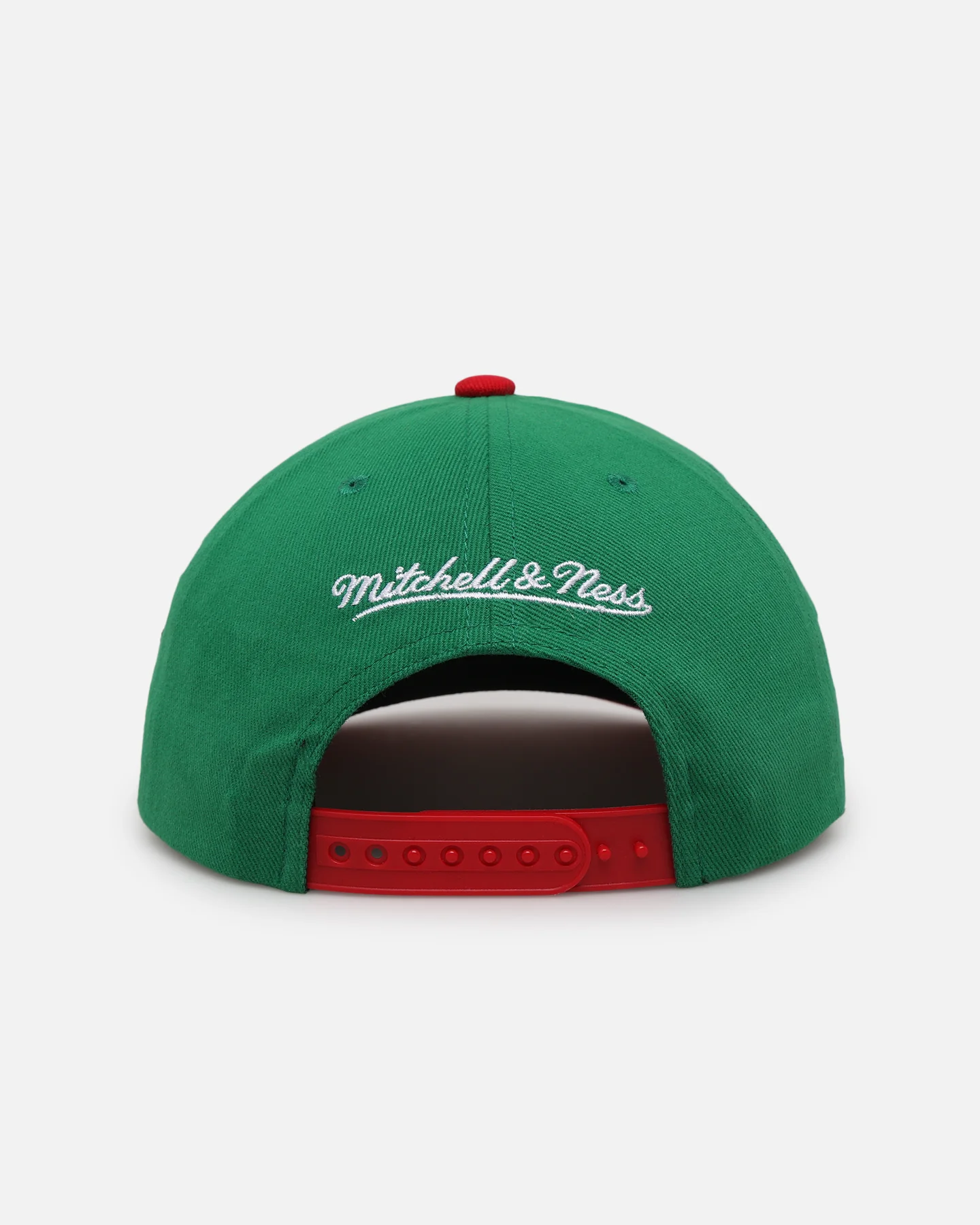 Mitchell & Ness Chicago Bulls 'Viva Mexico Script' Deadstock Snapback Green/Red - Image 2