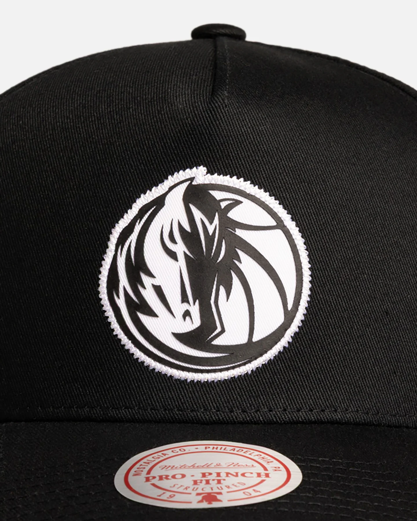 Mitchell & Ness Dallas Mavericks Cooper Flagg 'Signature' Pro Pinch Snapback Black - Image 5