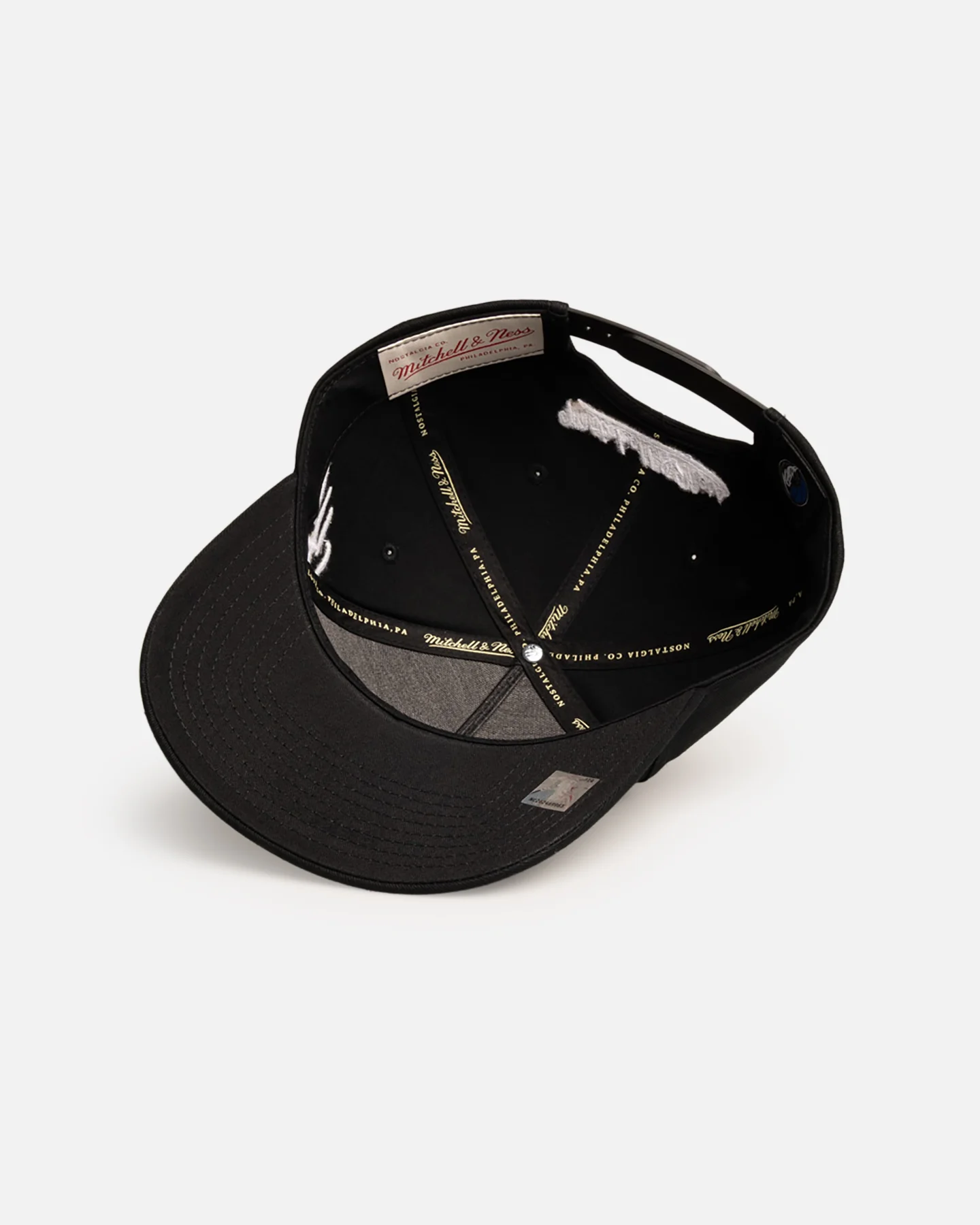Mitchell & Ness Dallas Mavericks Cooper Flagg 'Signature' Pro Pinch Snapback Black - Image 6