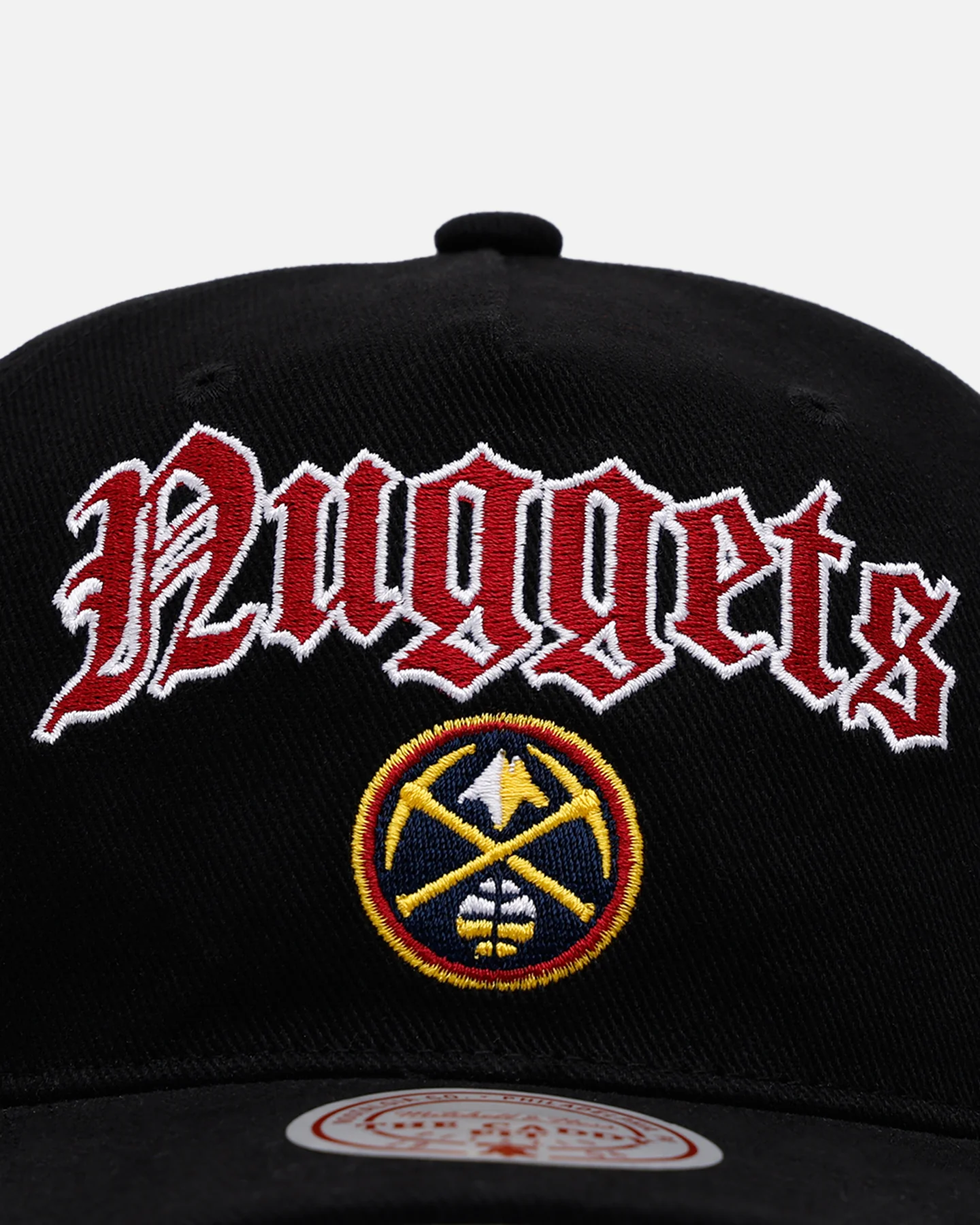 Mitchell & Ness Denver Nuggets 'Old English' Caddy Fit Snapback Black - Image 5