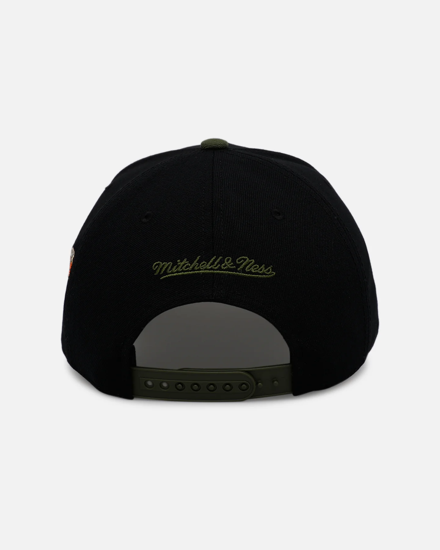 Mitchell & Ness Detroit Tigers 'Olive Cargos' Pro Pinch Snapback Olive/Black - Image 2