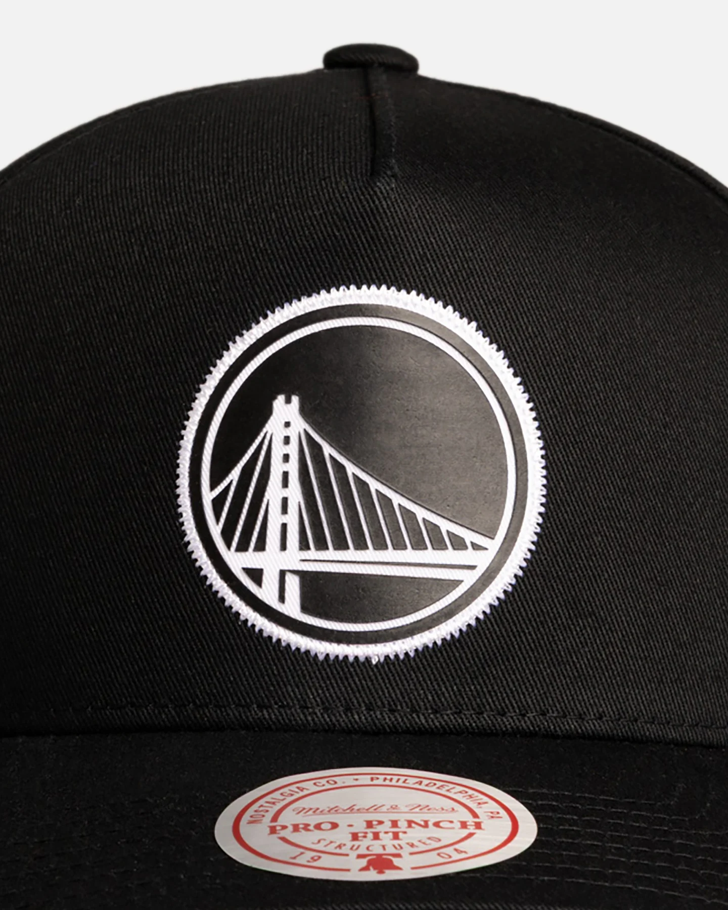 Mitchell & Ness Golden State Warriors Stephen Curry 'Signature' Pro Pinch Snapback Black - Image 5