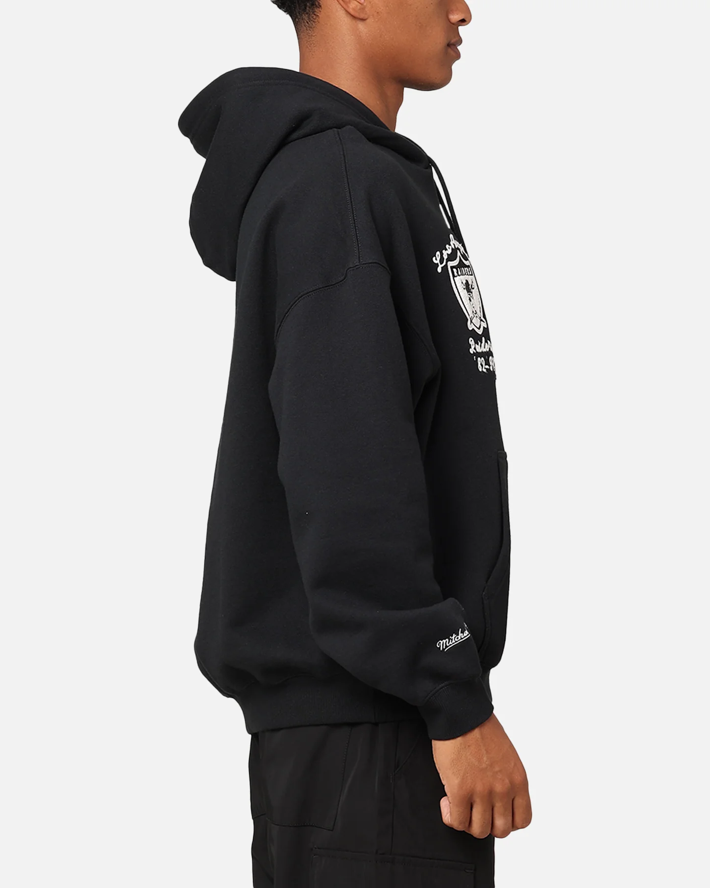 Mitchell & Ness Las Vegas Raiders Conference Hoodie Faded Black - Image 4