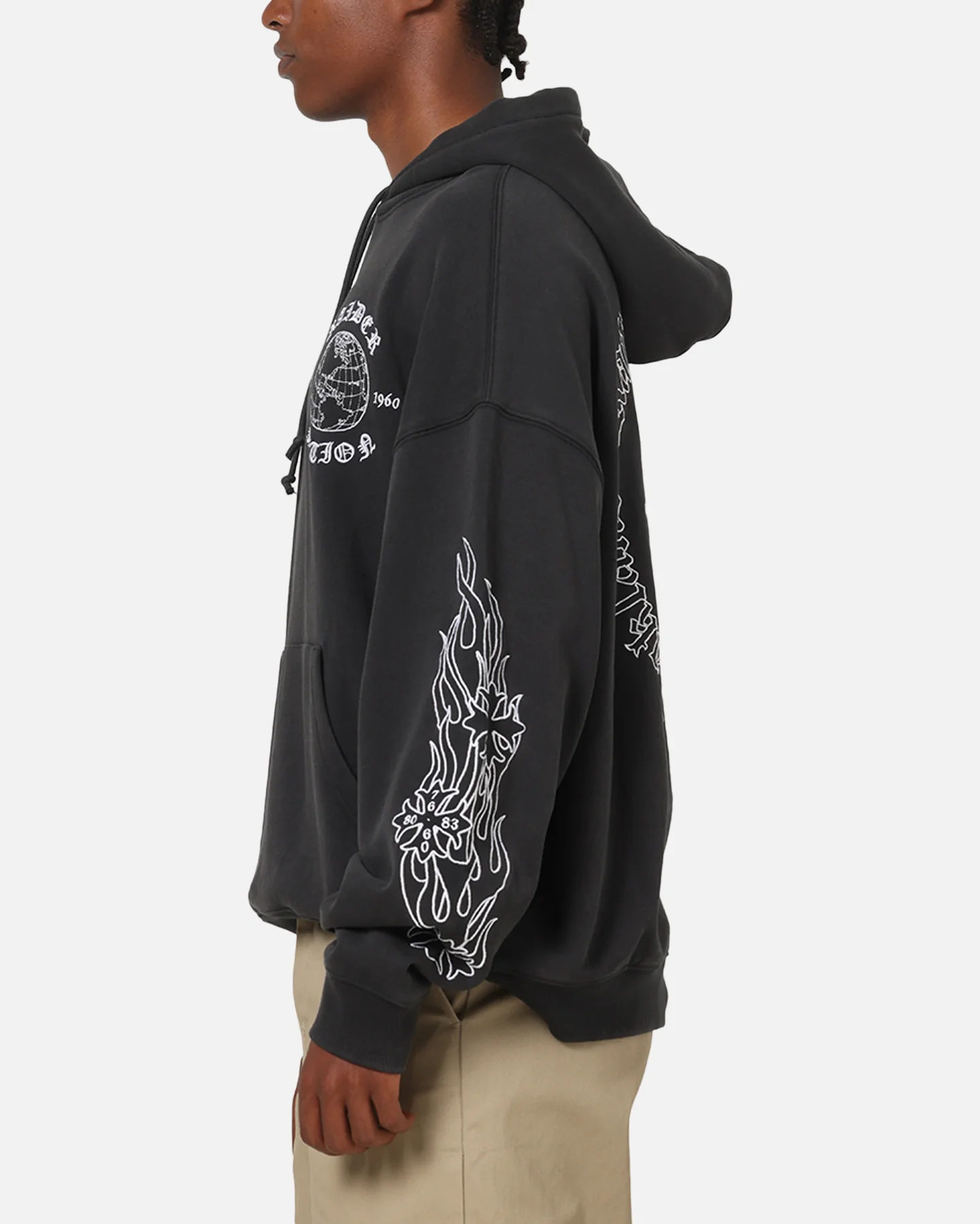 Mitchell & Ness Las Vegas Raiders Nation Hoodie Black - Image 6