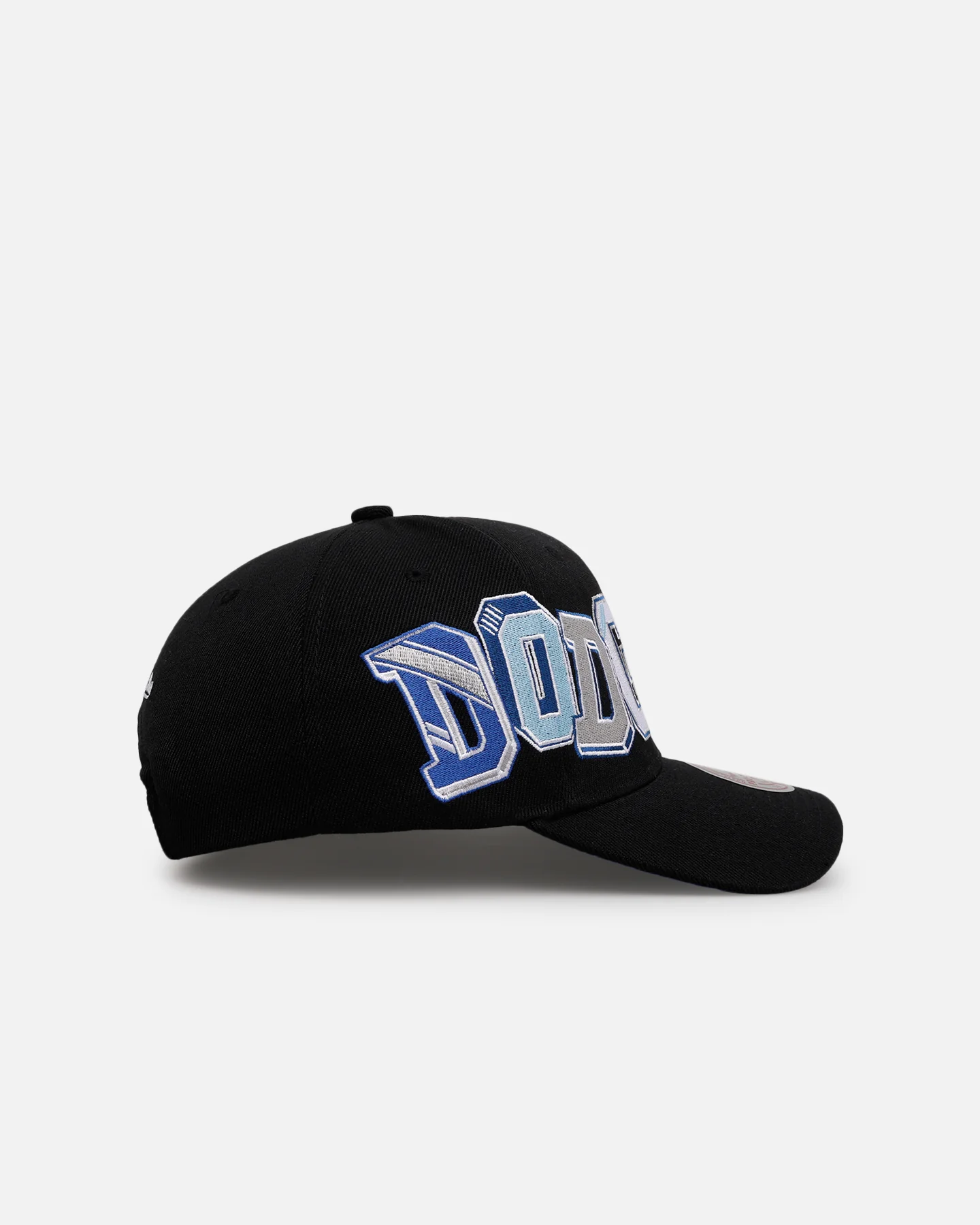 Mitchell & Ness Los Angeles Dodgers 'Hyper Type' Pro Crown Snapback Black - Image 3