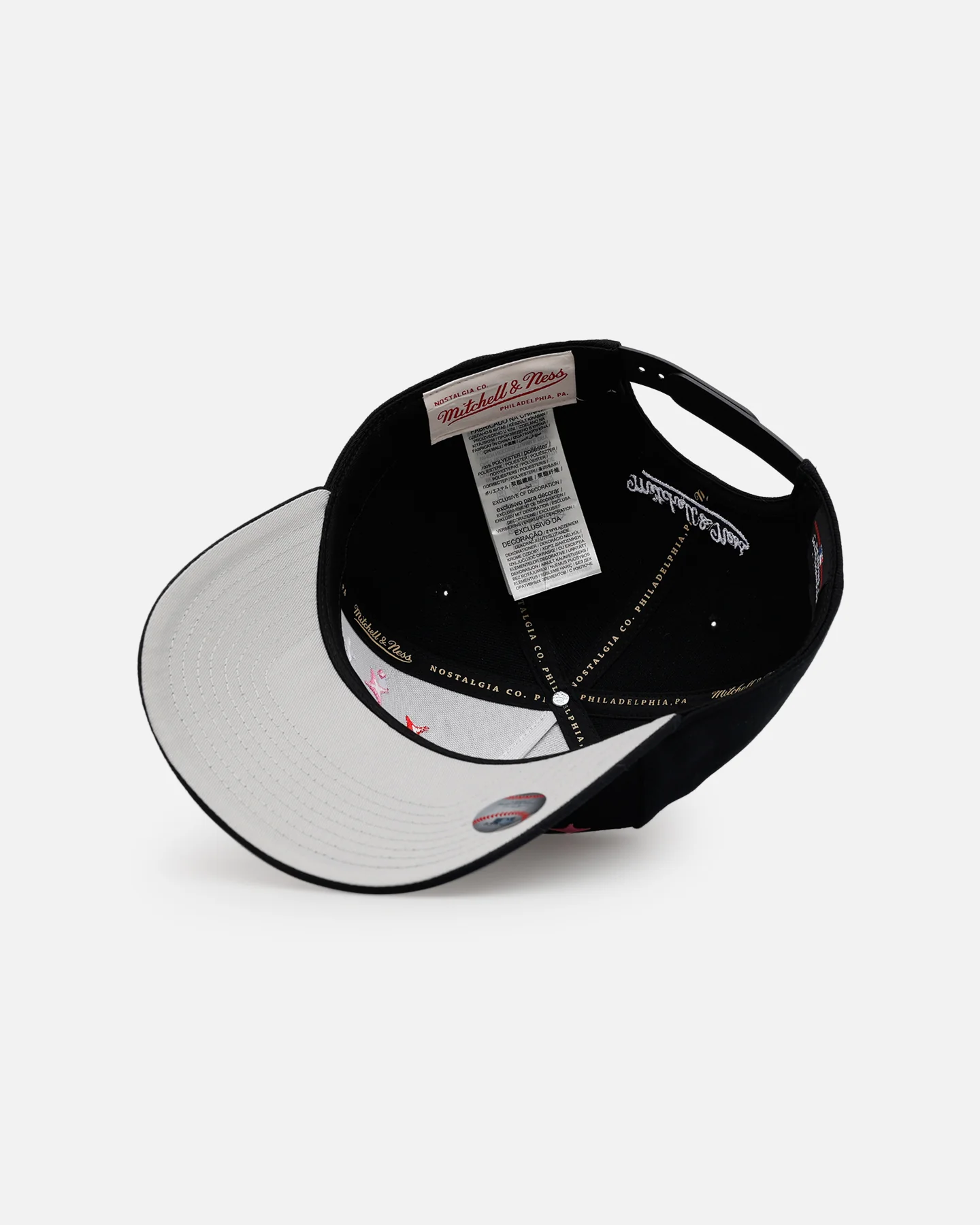 Mitchell & Ness Los Angeles Dodgers 'Rhinestone Luxury' Pro Pinch Snapback Black - Image 6