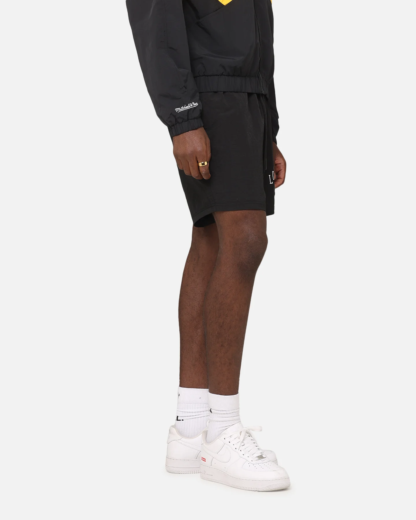 Mitchell & Ness Los Angeles Lakers All Attack Shorts Black - Image 5