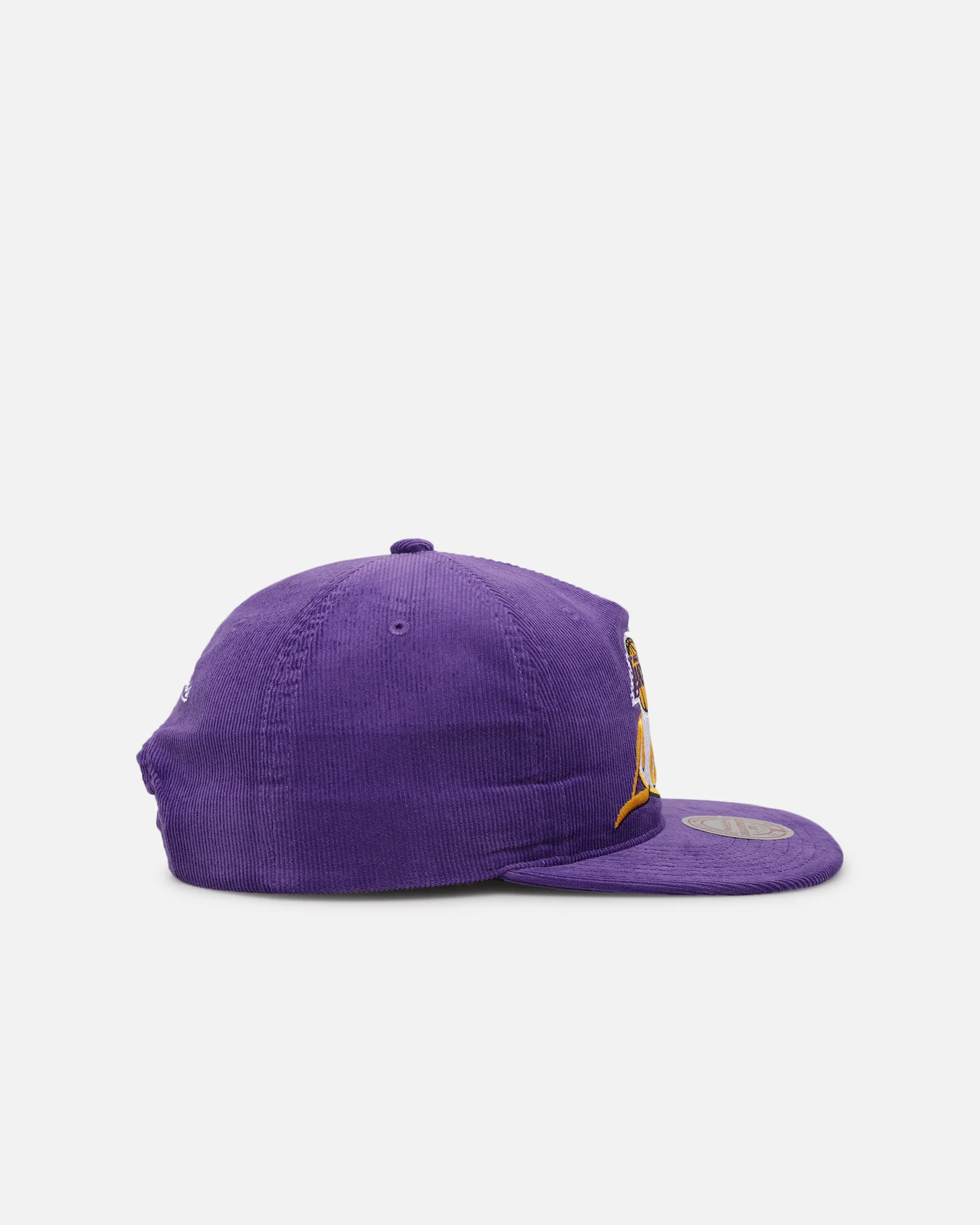 Mitchell & Ness Los Angeles Lakers Centre Circle Origin Snapback Purple - Image 4