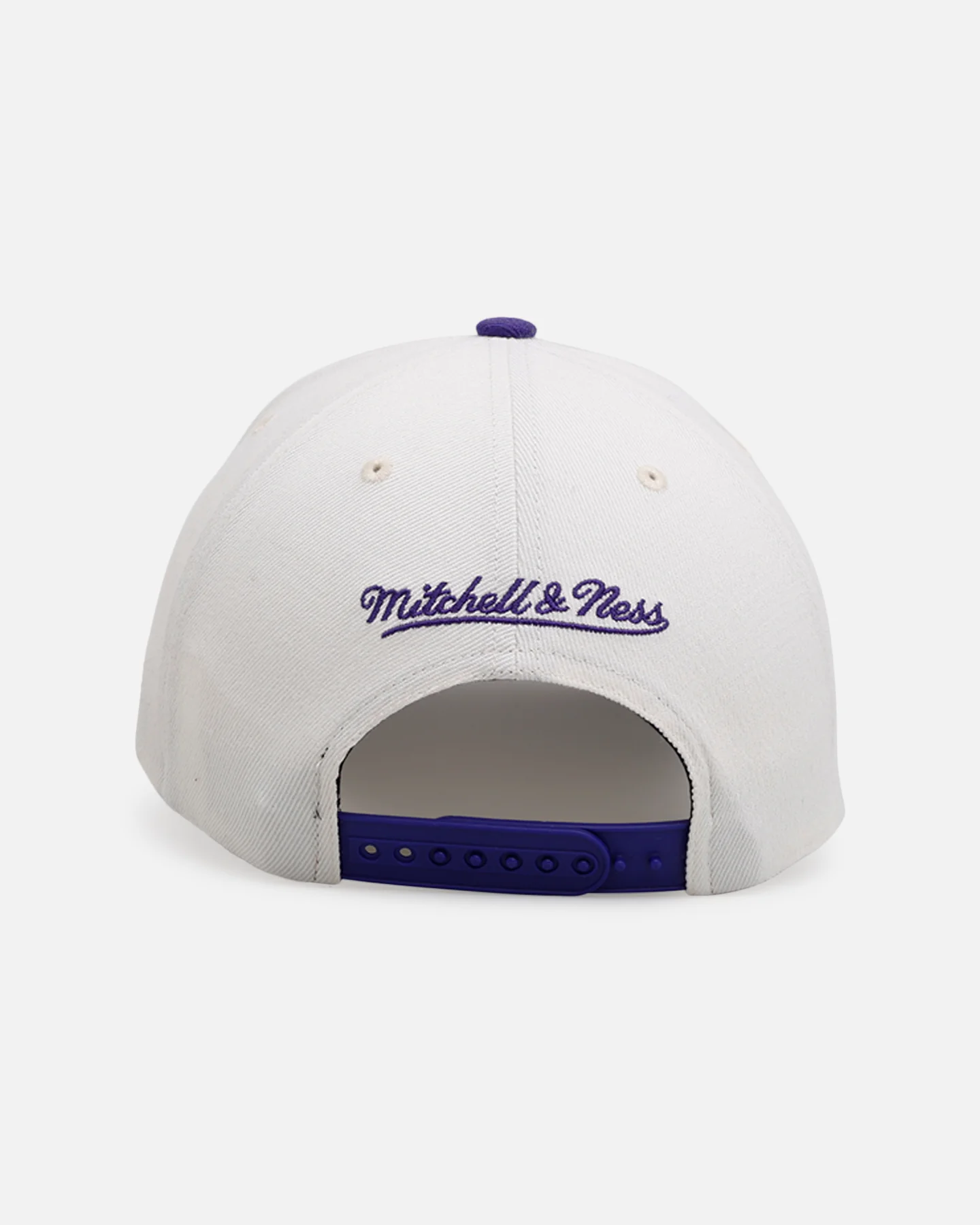 Mitchell & Ness Los Angeles Lakers 'NBA Elite Finals' MVP Snapback Cream/Purple - Image 2