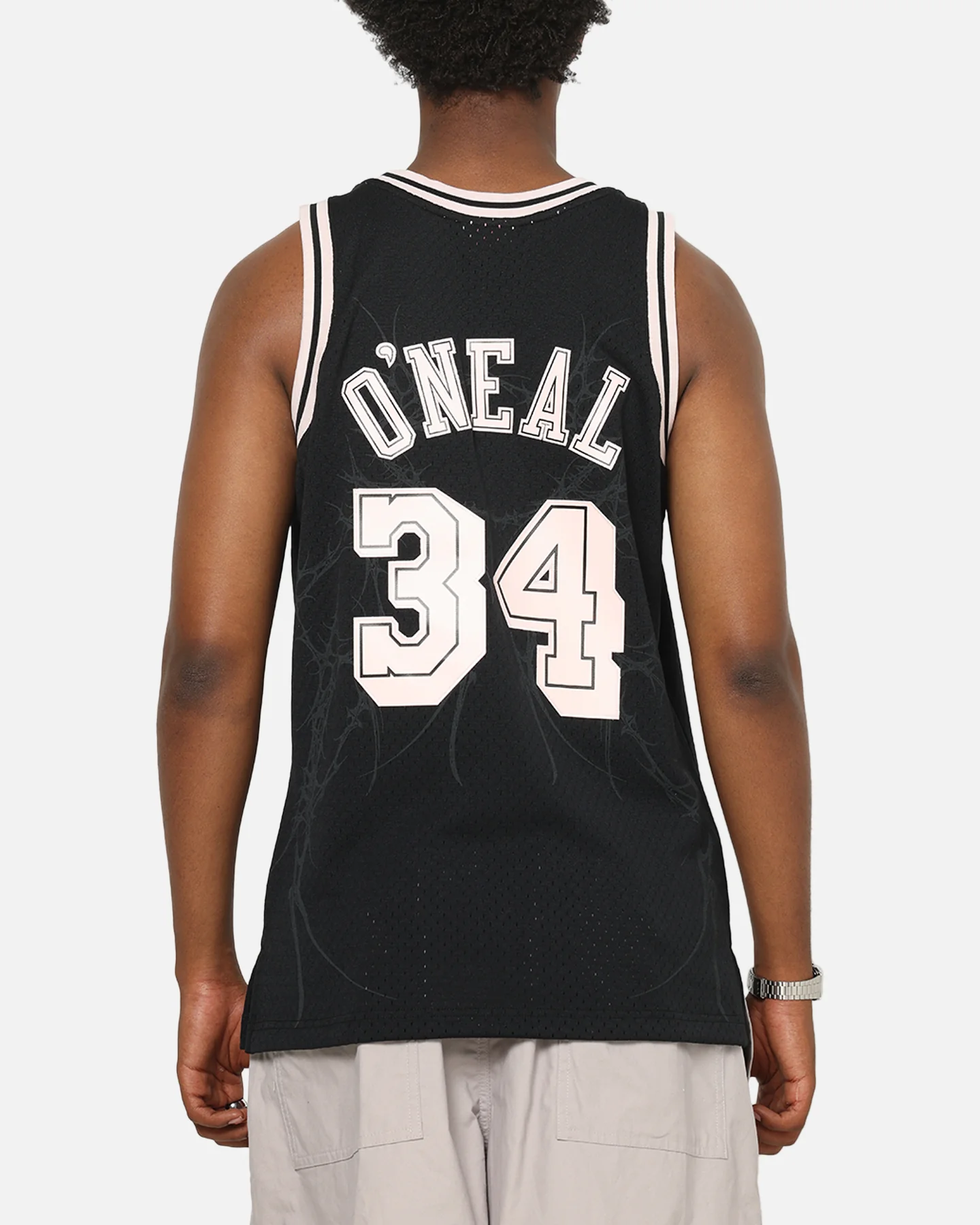 Mitchell & Ness Los Angeles Lakers Shaquille O'Neal 'Cyber' Swing Jersey Black - Image 2