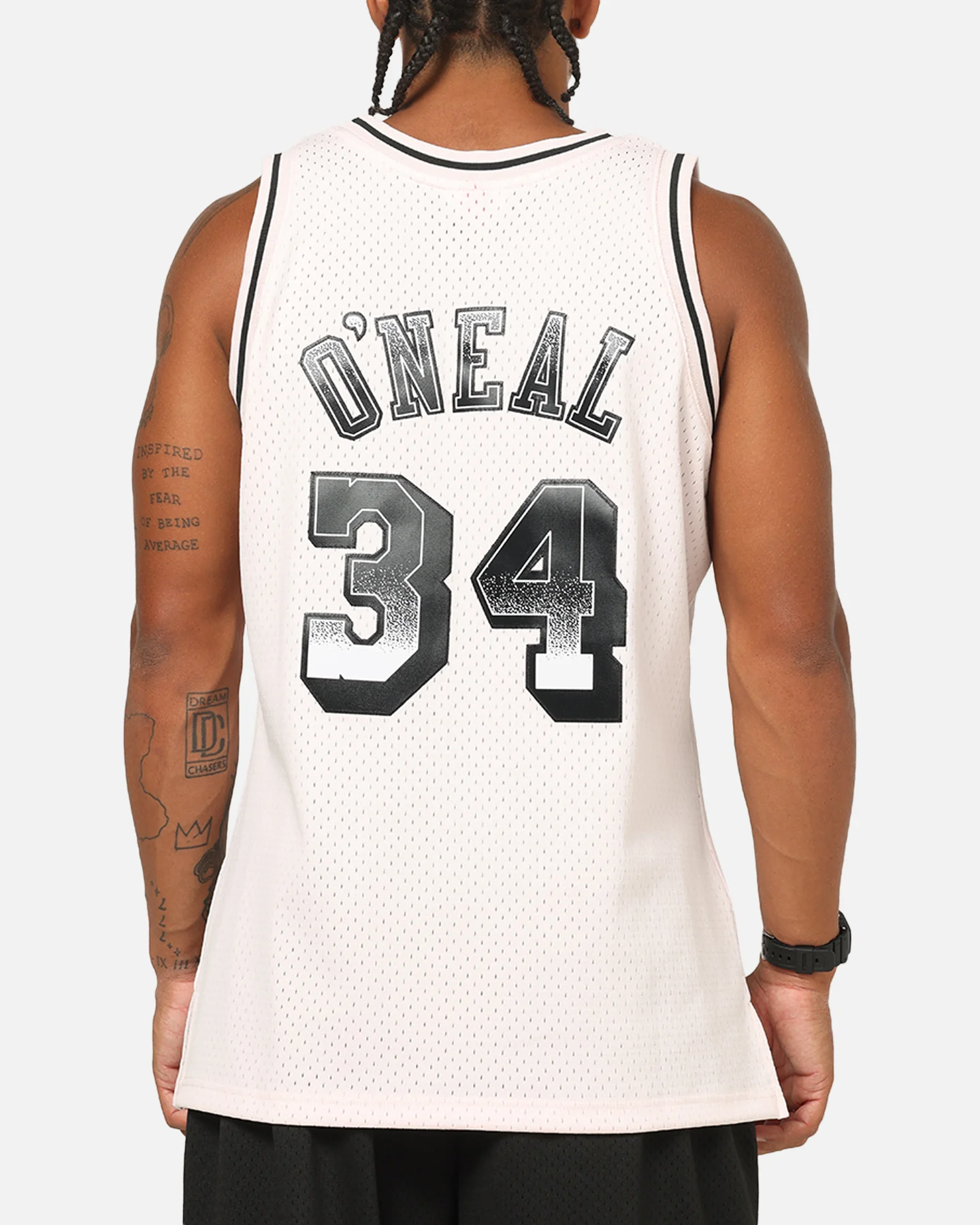 Mitchell & Ness Los Angeles Lakers Shaquille O'Neal LA Champ Swing Jersey Pink - Image 2