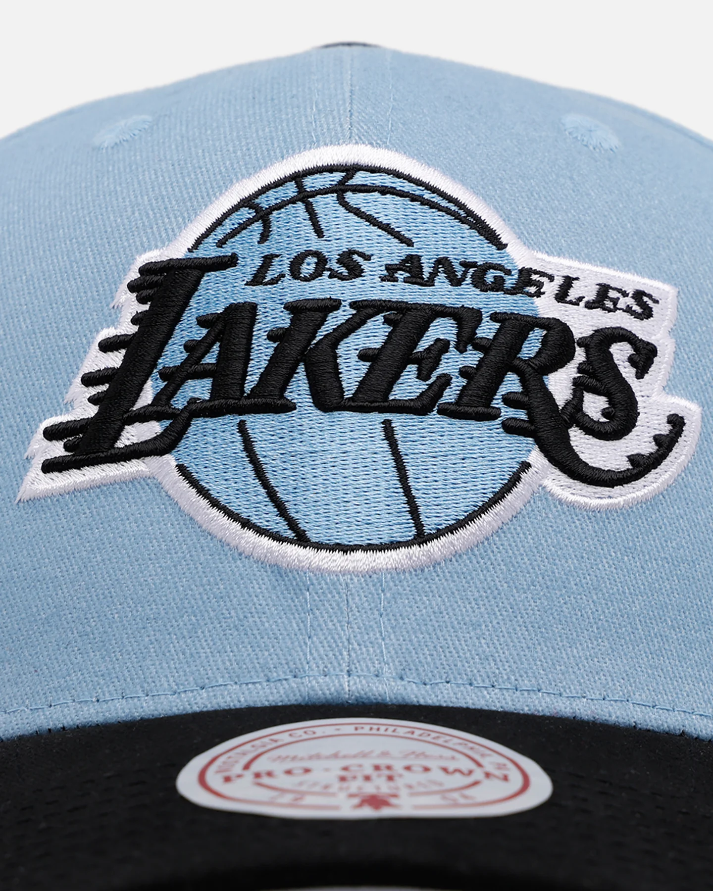 Mitchell & Ness Los Angeles Lakers 'Vapor Blue' 1998 Champion Pro Crown Snapback Blue - Image 5