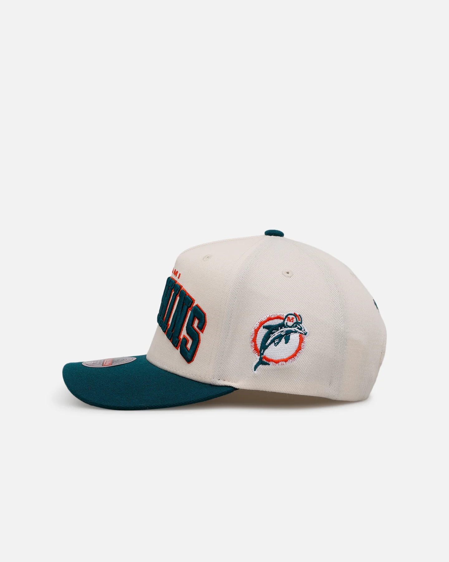 Mitchell & Ness Miami Dolphins 'Vintage NFL' MVP Snapback Natural - Image 4