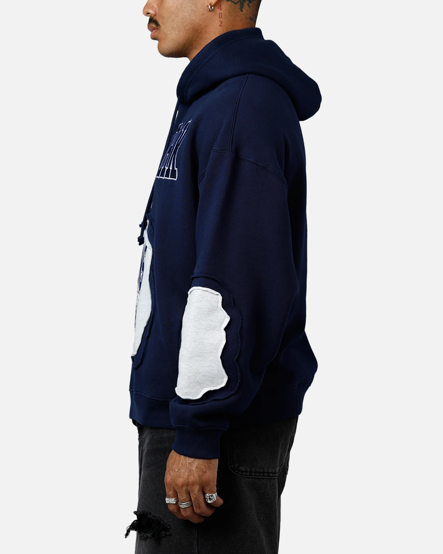 Mitchell & Ness New York Yankees C&S Hoodie Navy - Image 5