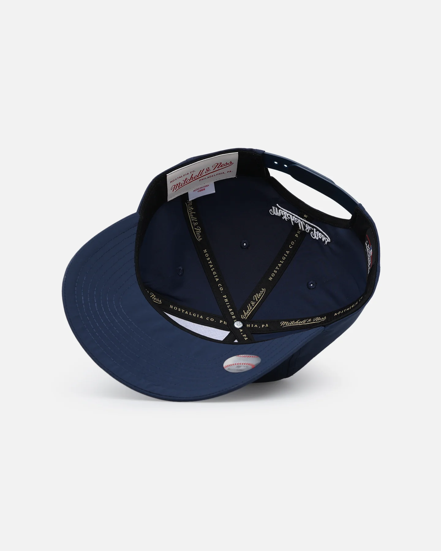 Mitchell & Ness New York Yankees Retro Matte Nylon Origins Snapback Navy - Image 7