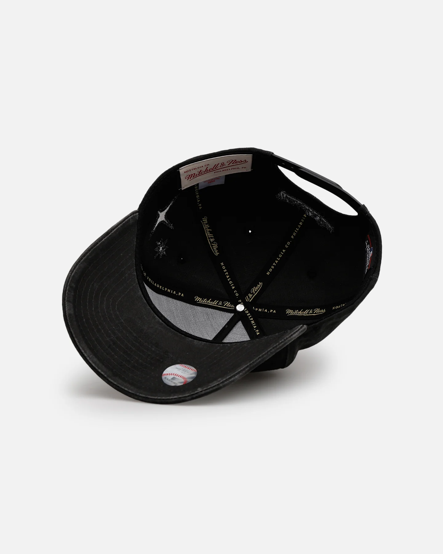 Mitchell & Ness New York Yankees 'Starburst' Pro Pinch Snapback Black - Image 6