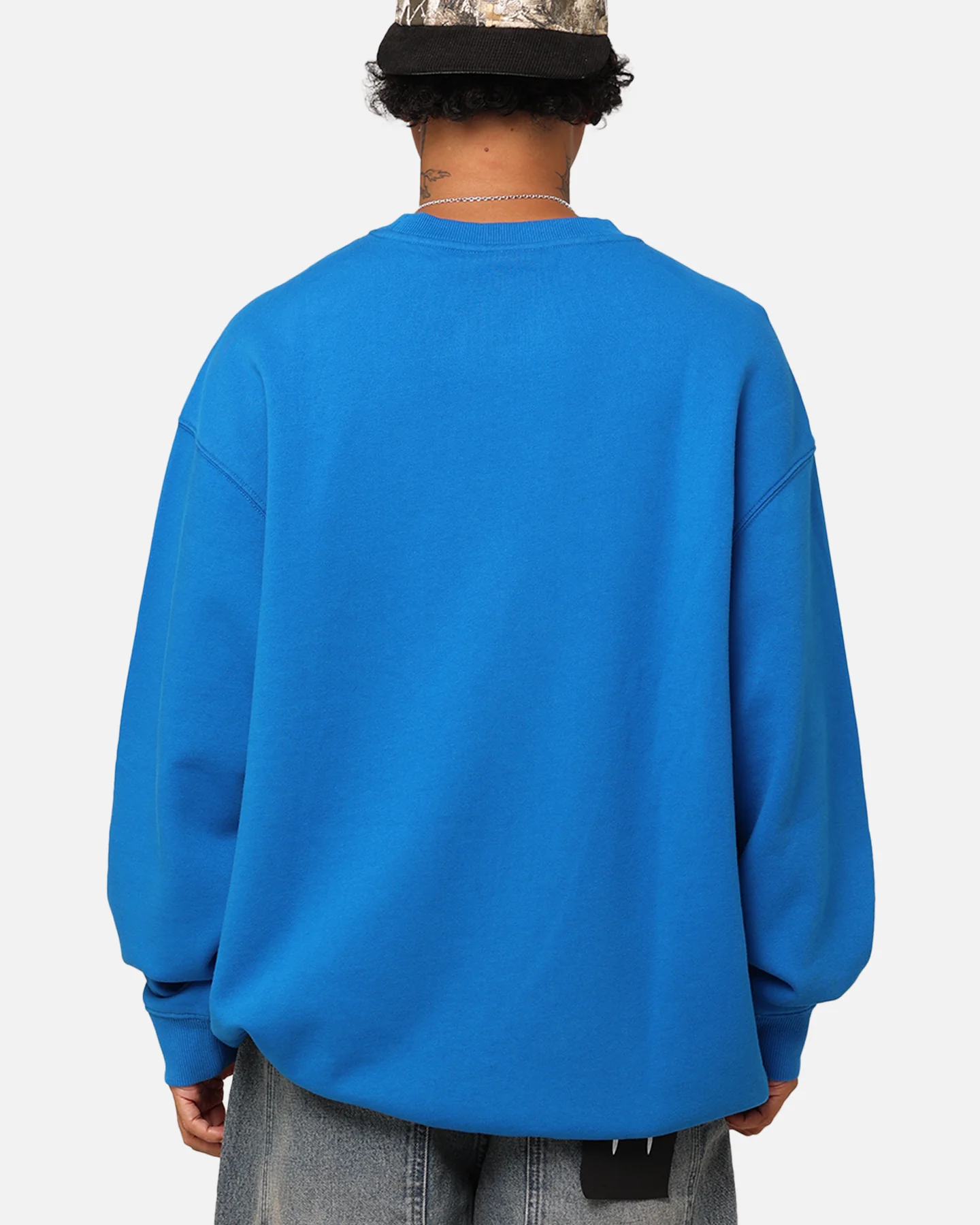 Mitchell & Ness New Zealand Warriors Inaugural Season Crewneck Blue - Image 3