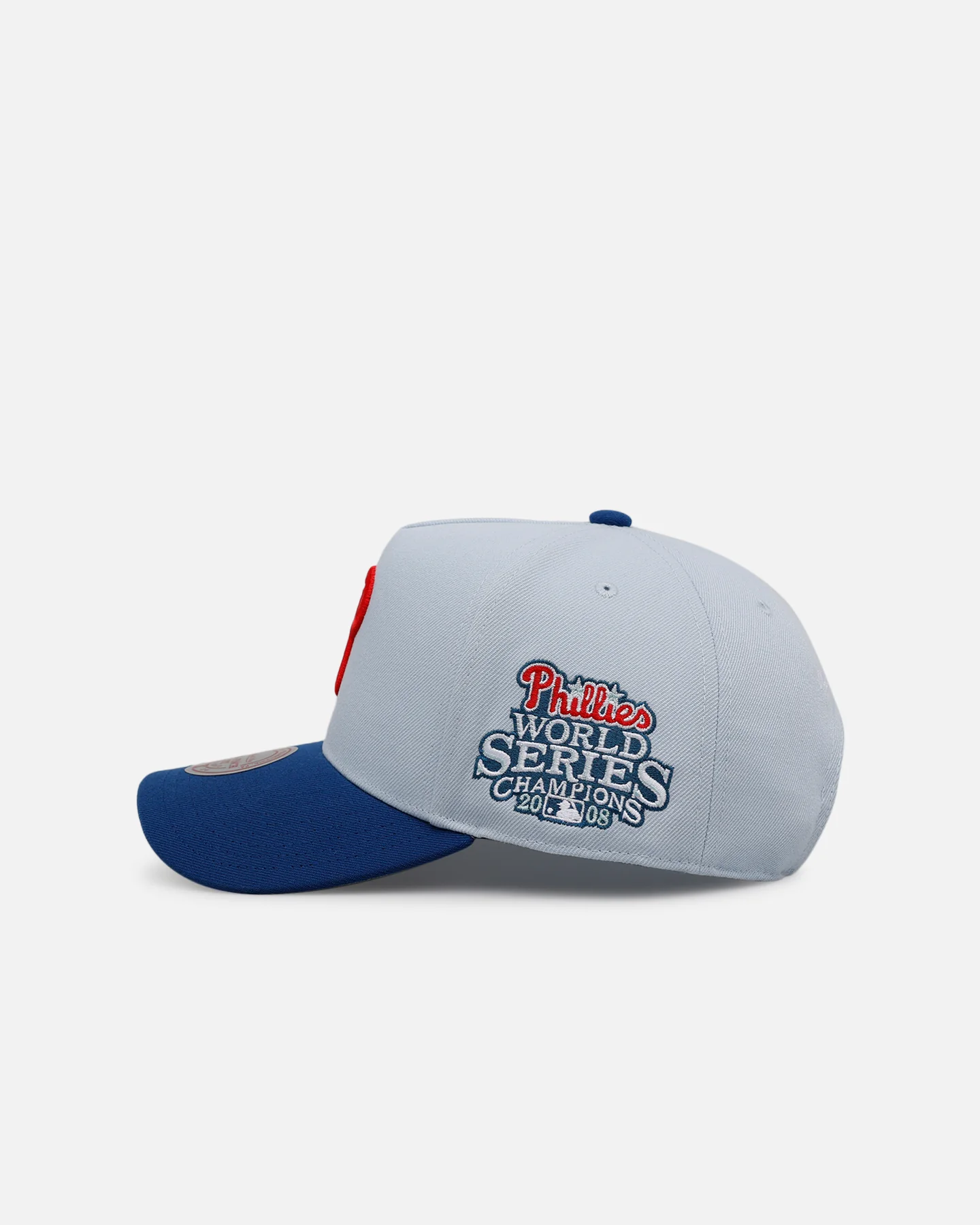 Mitchell & Ness Philadelphia Phillies 'Cherry Logo' Pro Pinch Snapback Cherry - Image 4