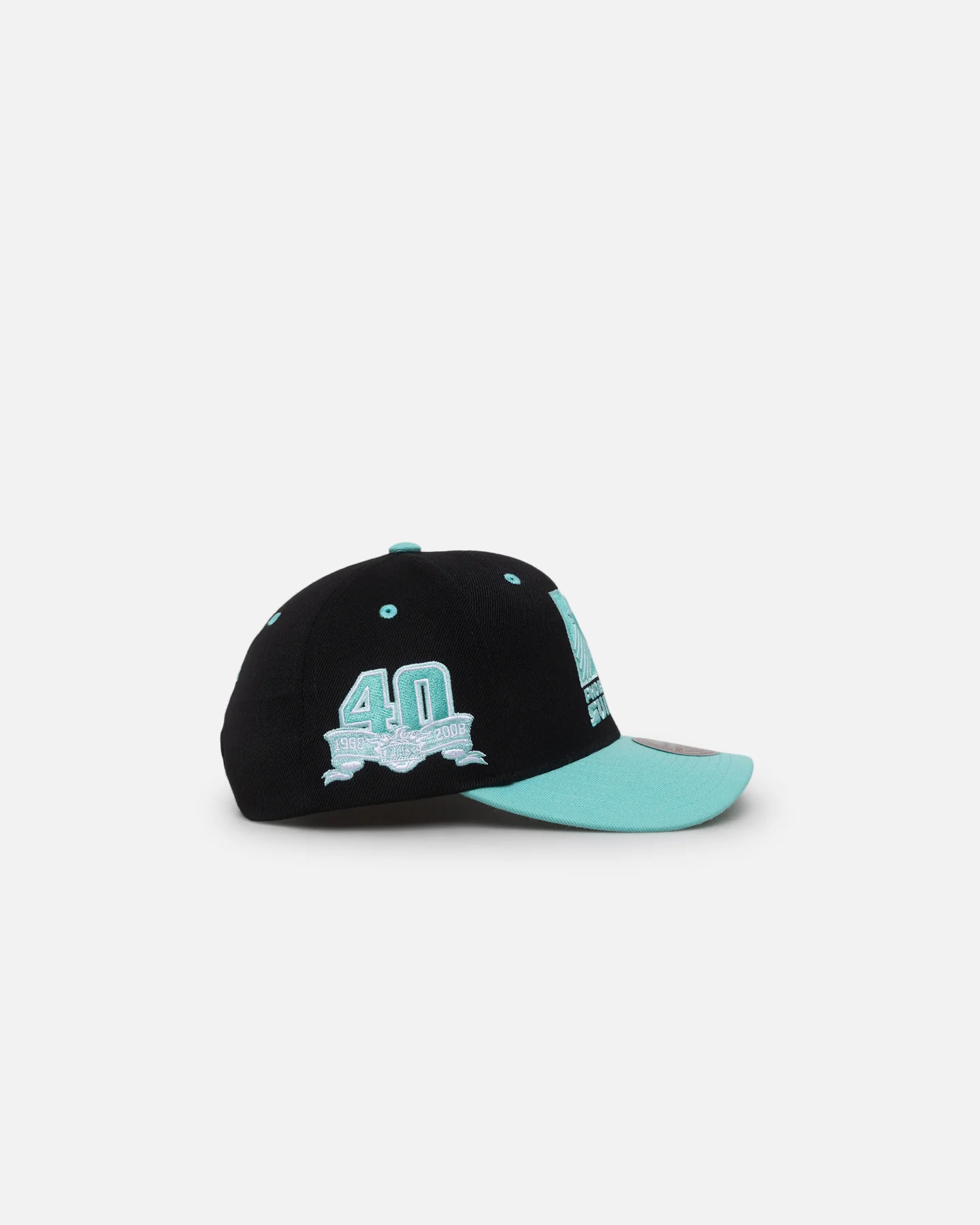 Mitchell & Ness Phoenix Suns "Ice Blue" Script Origin Snapback Black/Ice Blue - Image 2