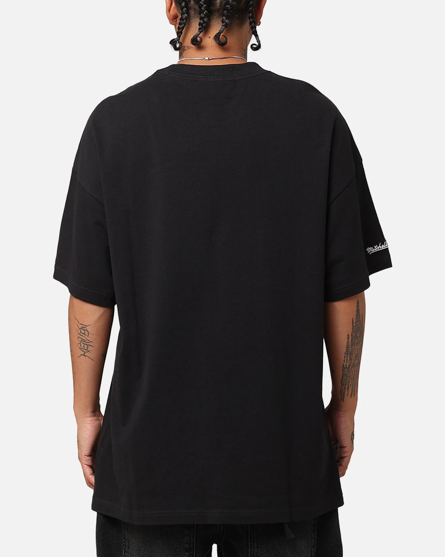 Mitchell & Ness Sacramento Kings Jason Williams Streetball T-Shirt Faded Black - Image 3