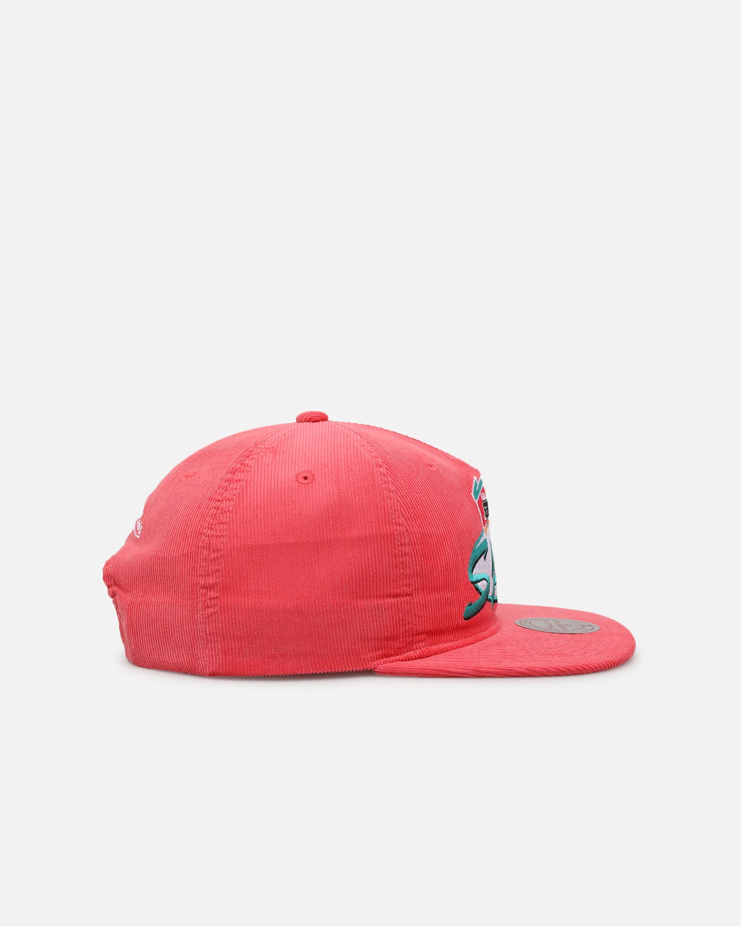 Mitchell & Ness San Antonio Spurs Centre Circle Origin Snapback Pink - Image 4