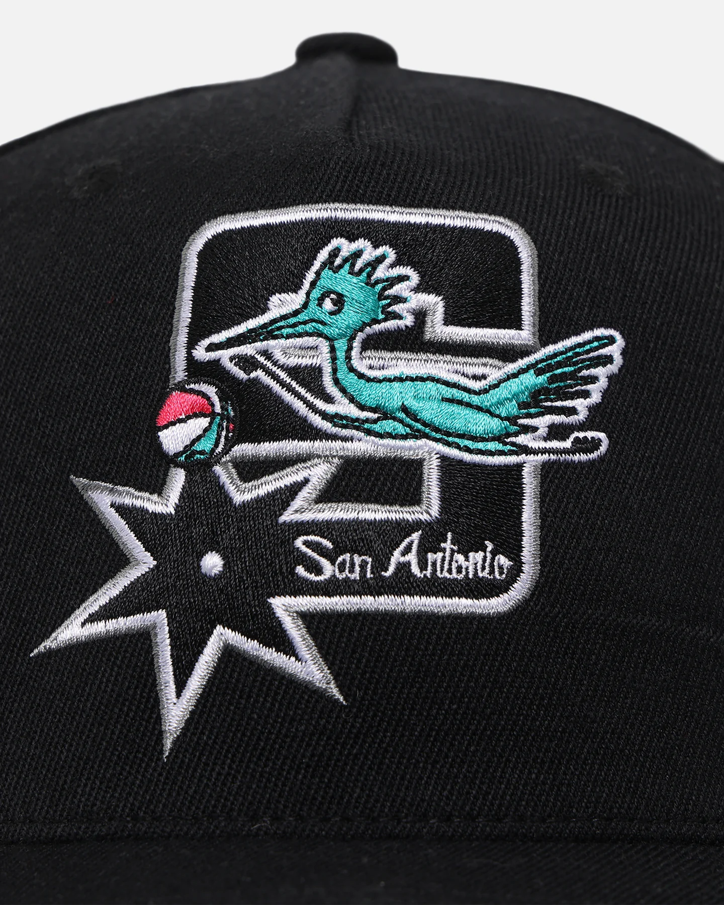 Mitchell & Ness San Antonio Spurs 'Spurs 2014 Champs' Anniversary Snapback Black - Image 5