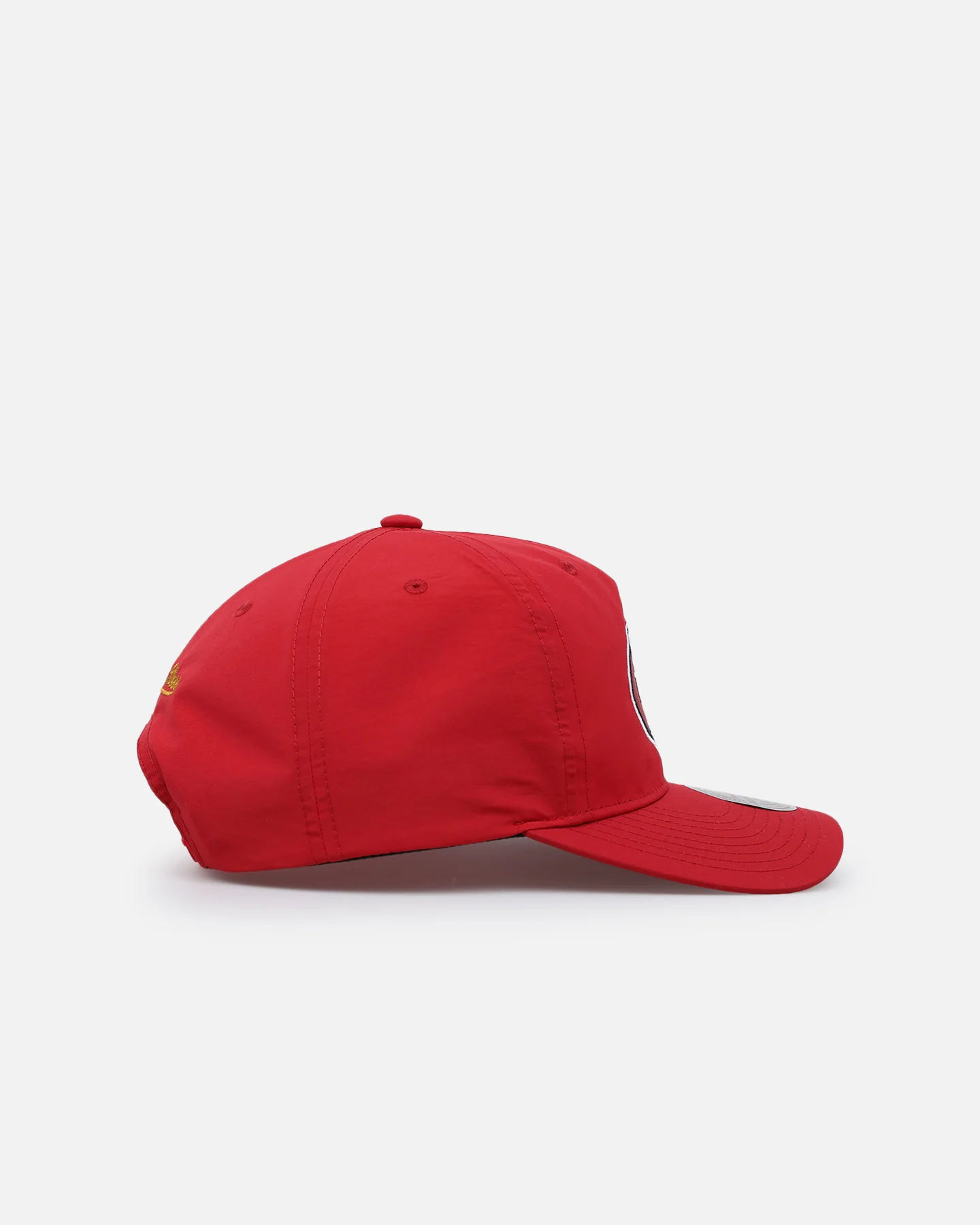 Mitchell & Ness San Francisco 49ers Retro Matte Nylon Origins Snapback Red - Image 4