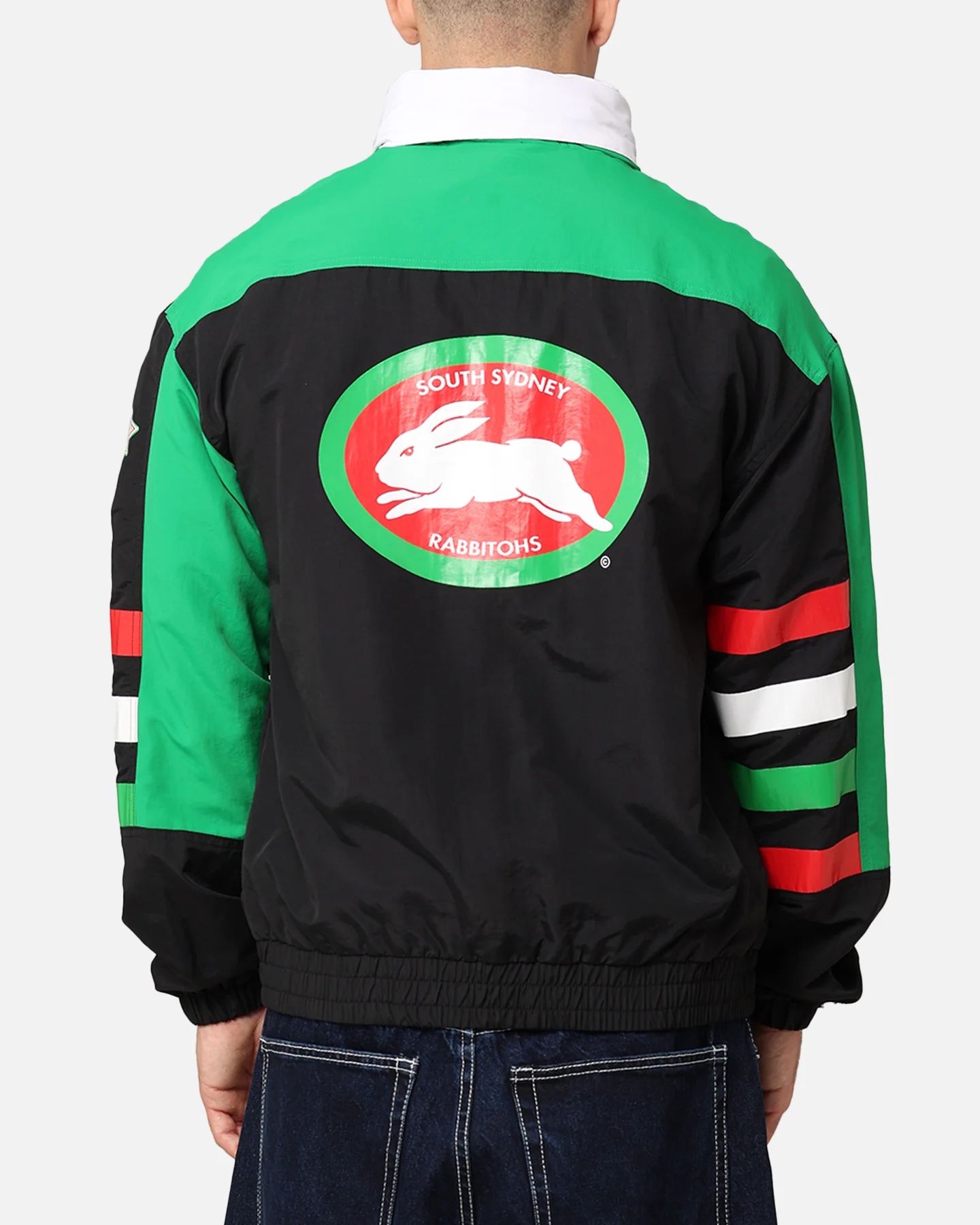 Mitchell & Ness South Sydney Rabbitohs 2014 Grand Final Spray Jacket Multicolour - Image 4