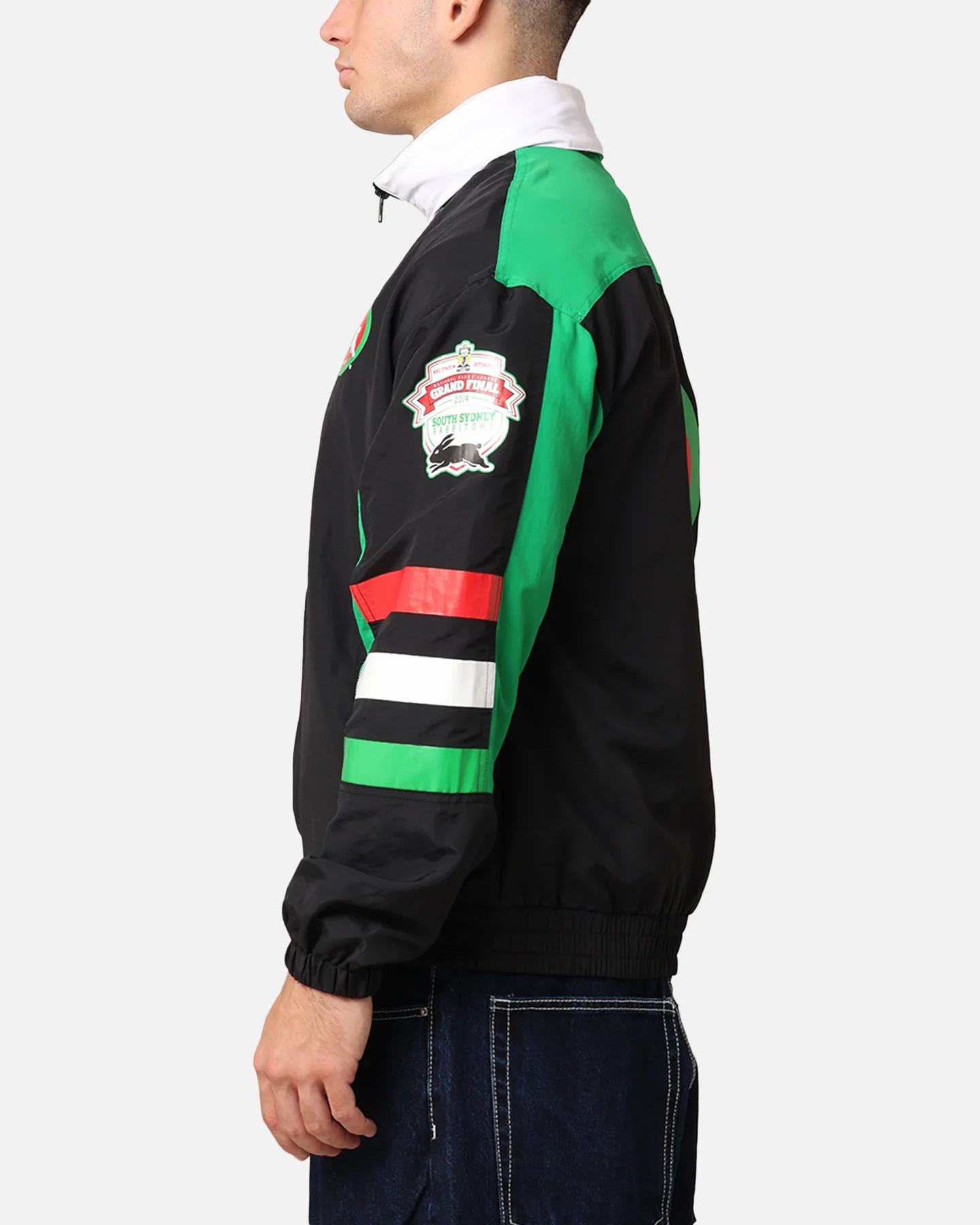 Mitchell & Ness South Sydney Rabbitohs 2014 Grand Final Spray Jacket Multicolour - Image 6