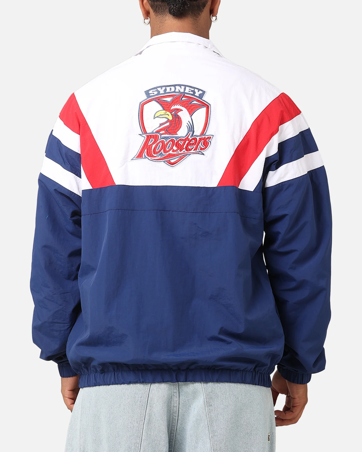 Mitchell & Ness Sydney Roosters Full Zip Spray Jacket White/Red/Navy - Image 2