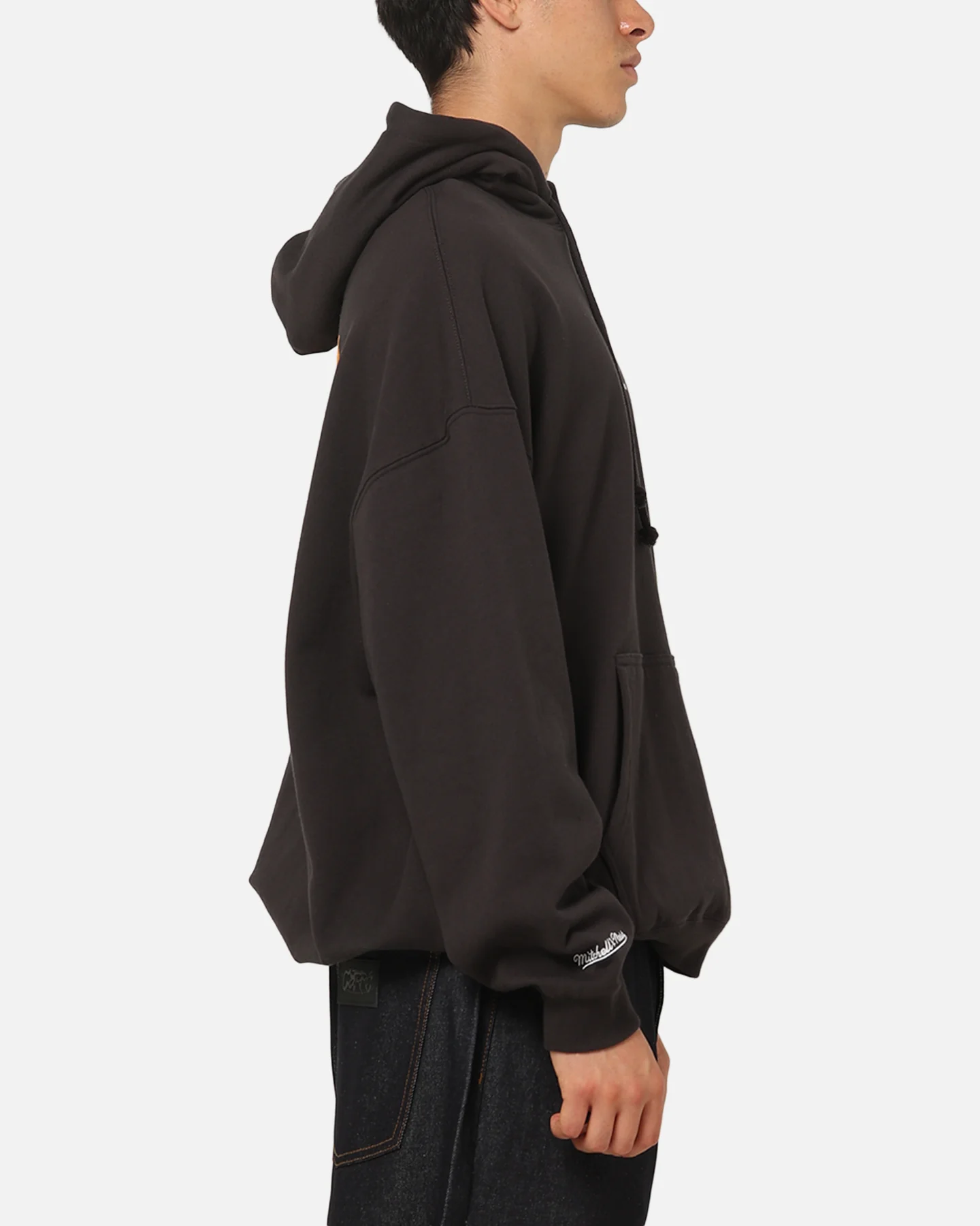 Mitchell & Ness X Mclaren 38 Hoodie Washed Black - Image 5