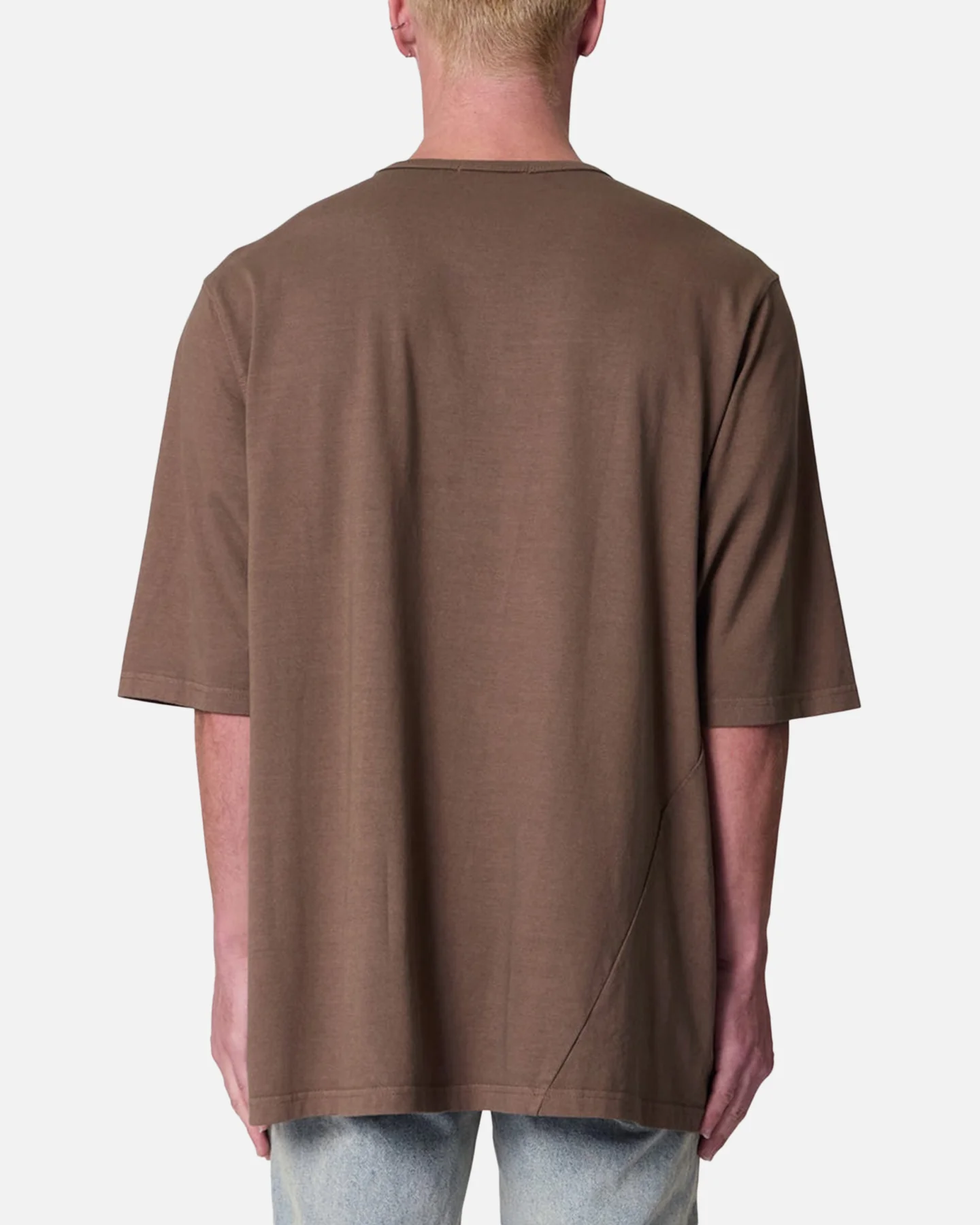 MNML 4 Eyelets T-Shirt Brown - Image 2