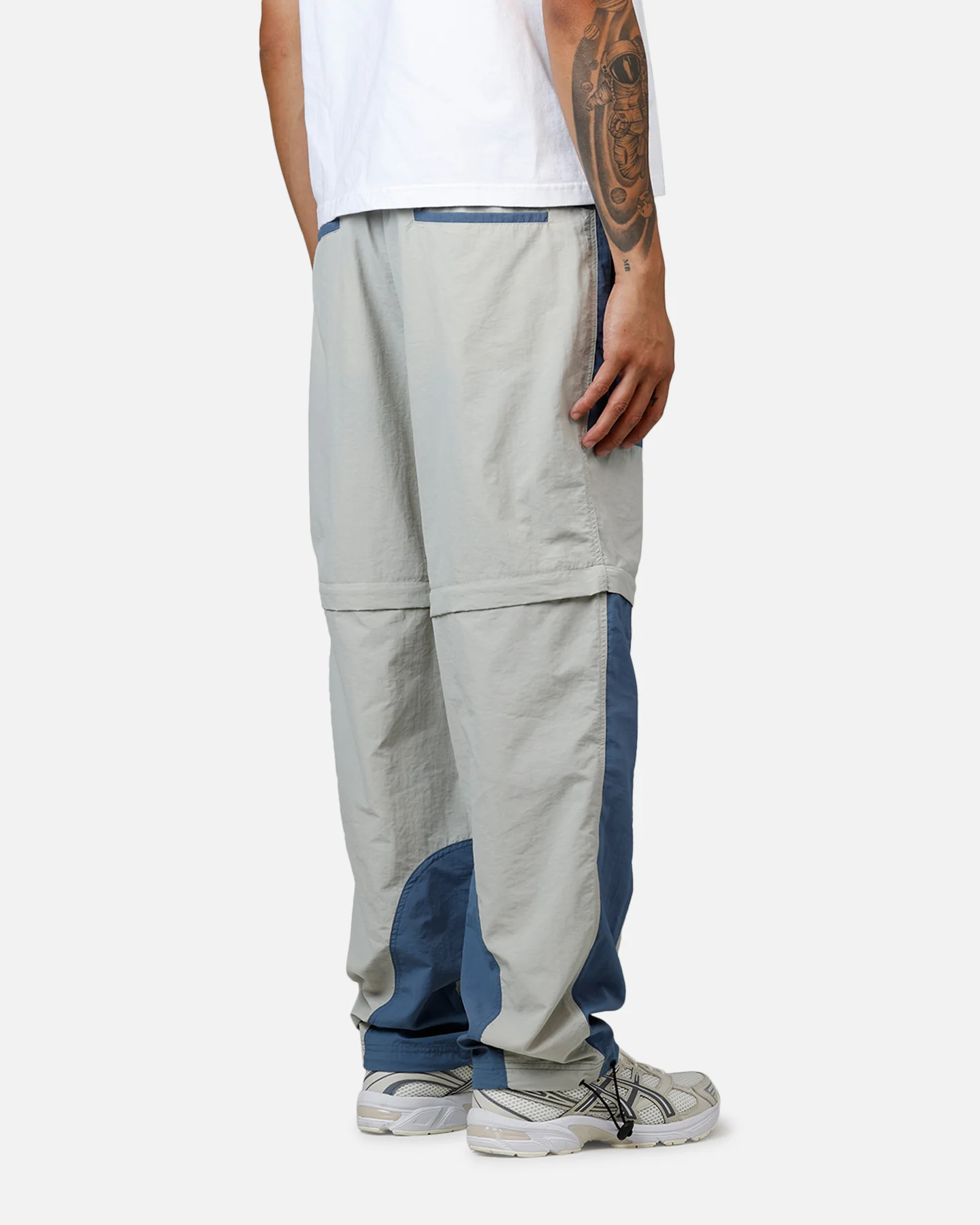 MNML Active Convertible Joggers Grey - Image 3