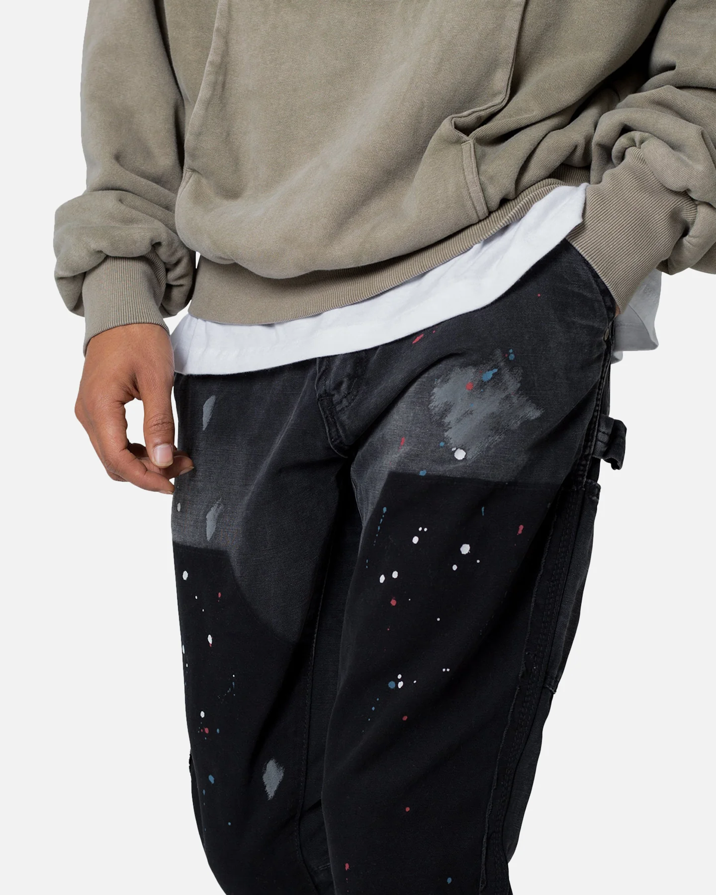 MNML B243 Flare Denim Jeans Black - Image 5