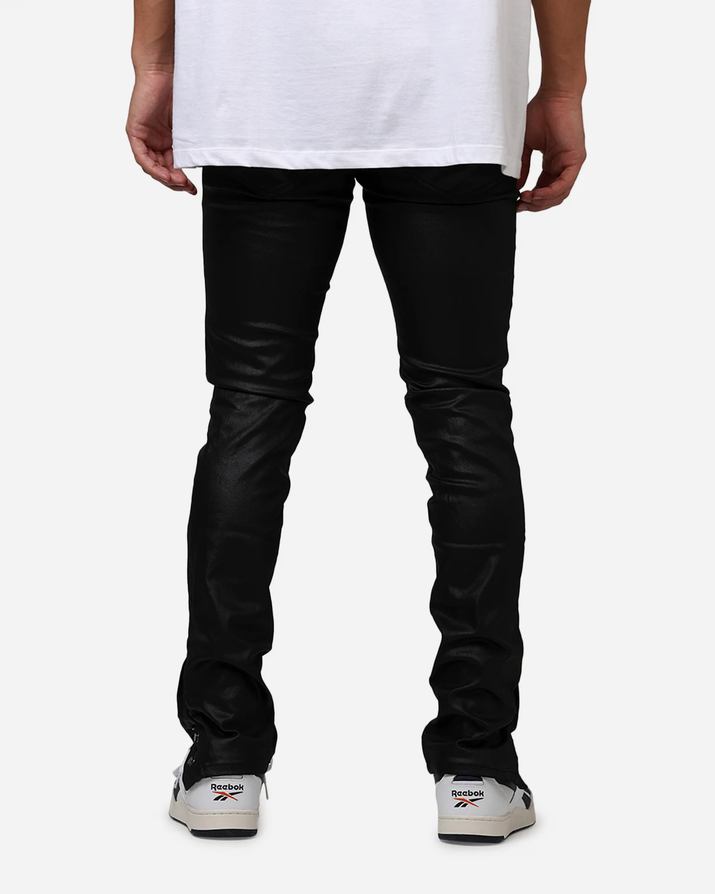 MNML D588 Straight Denim Jeans Black - Image 5
