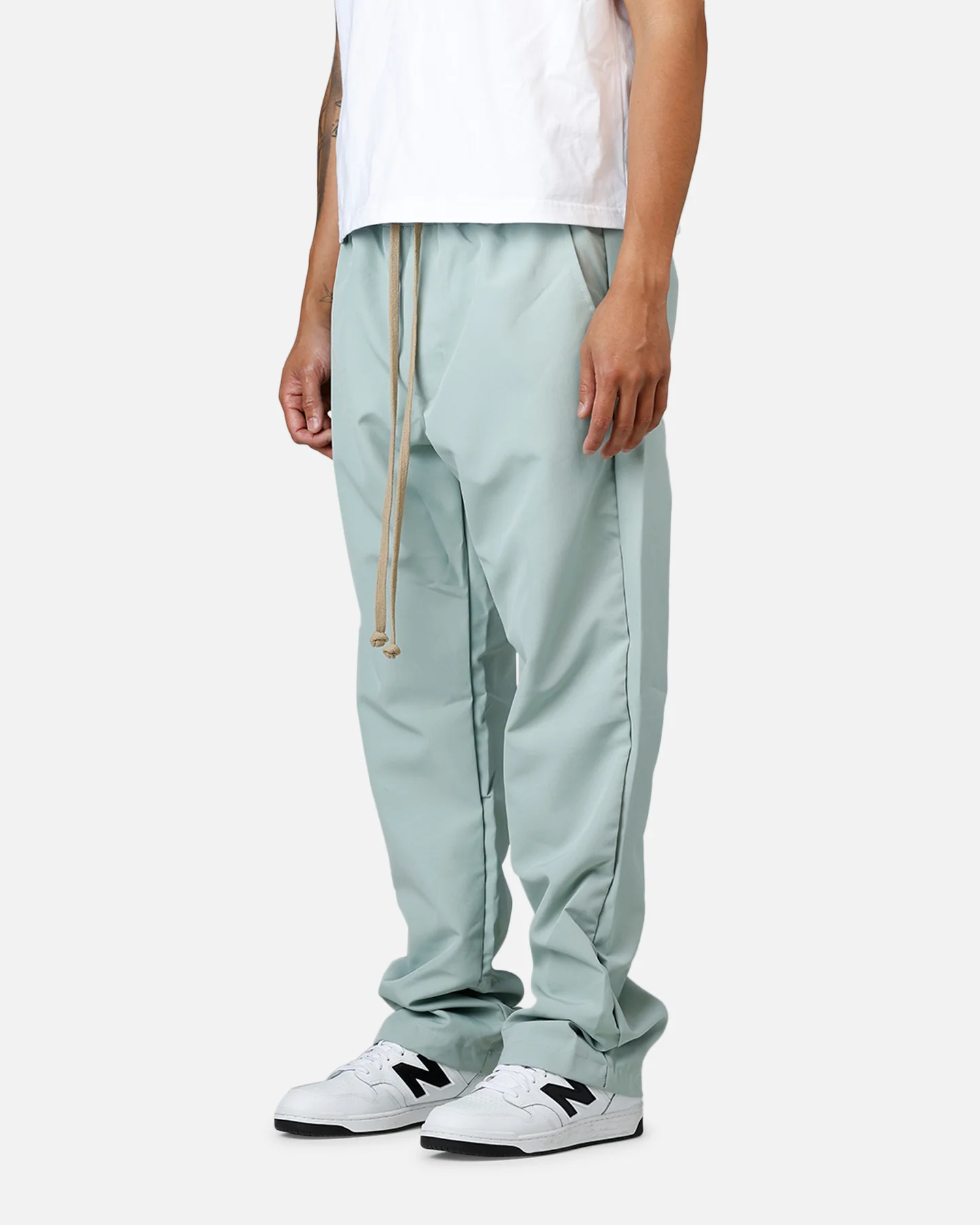 MNML Drawstring Trousers Seafoam - Image 4
