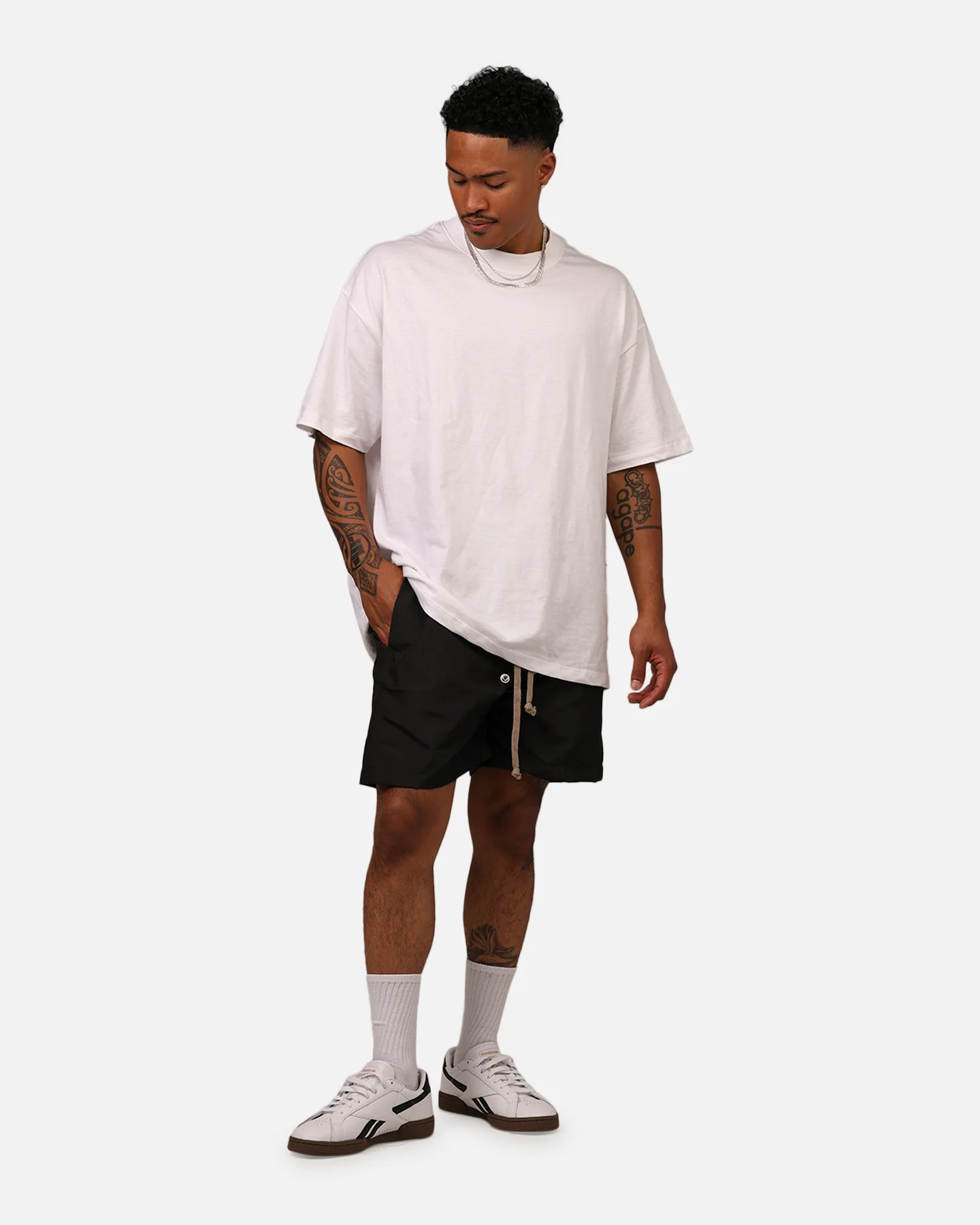 MNML Mud Shorts Black - Image 2
