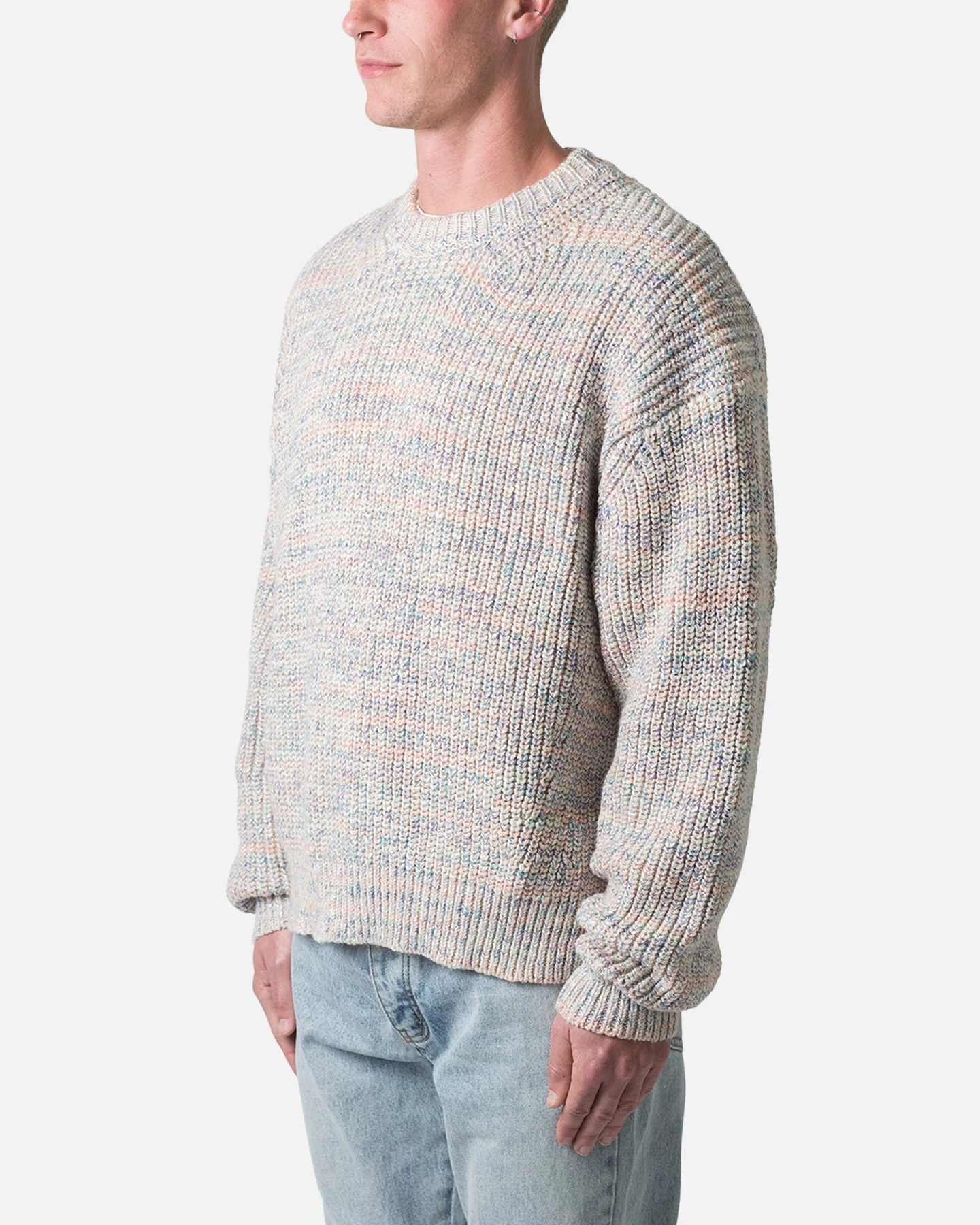 MNML Rainbow Knit Sweater Multi - Image 2