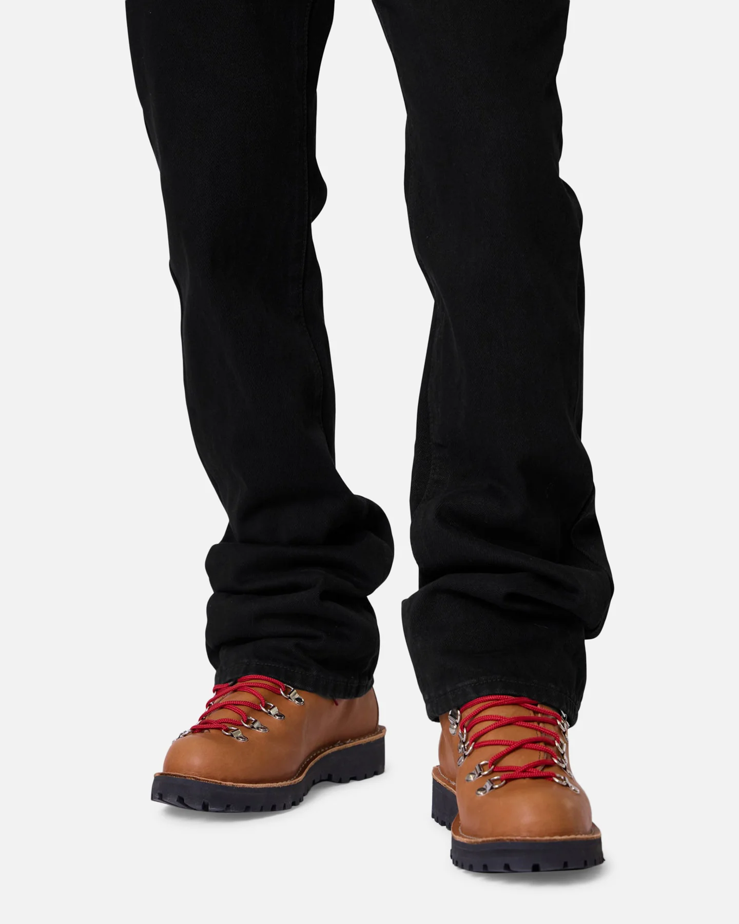 MNML Raw Bootcut Denim Jeans Rinsed Black - Image 5