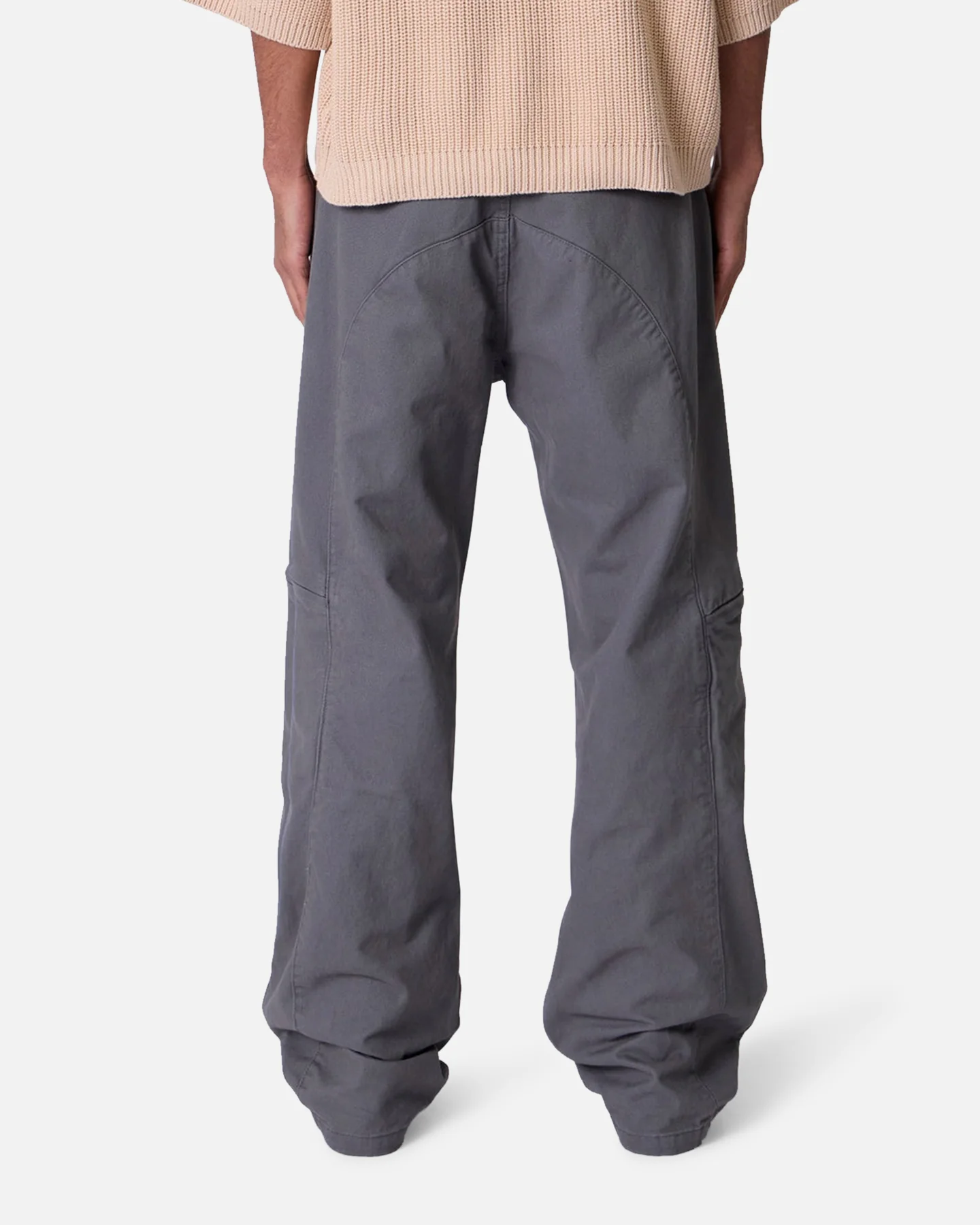 MNML Secret Zipper Cargo Pants Grey - Image 4