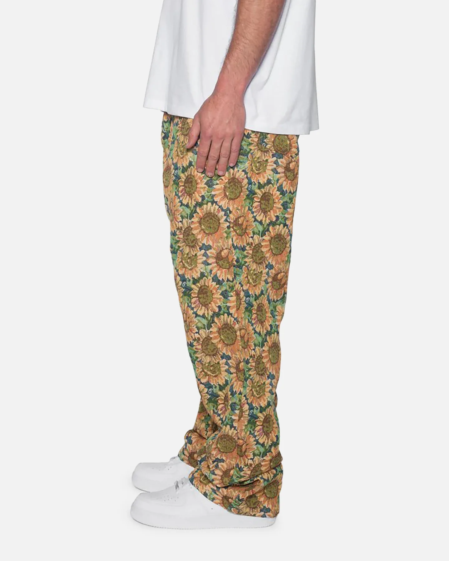 MNML Ultra Baggy Sunflower Pants Multi - Image 3