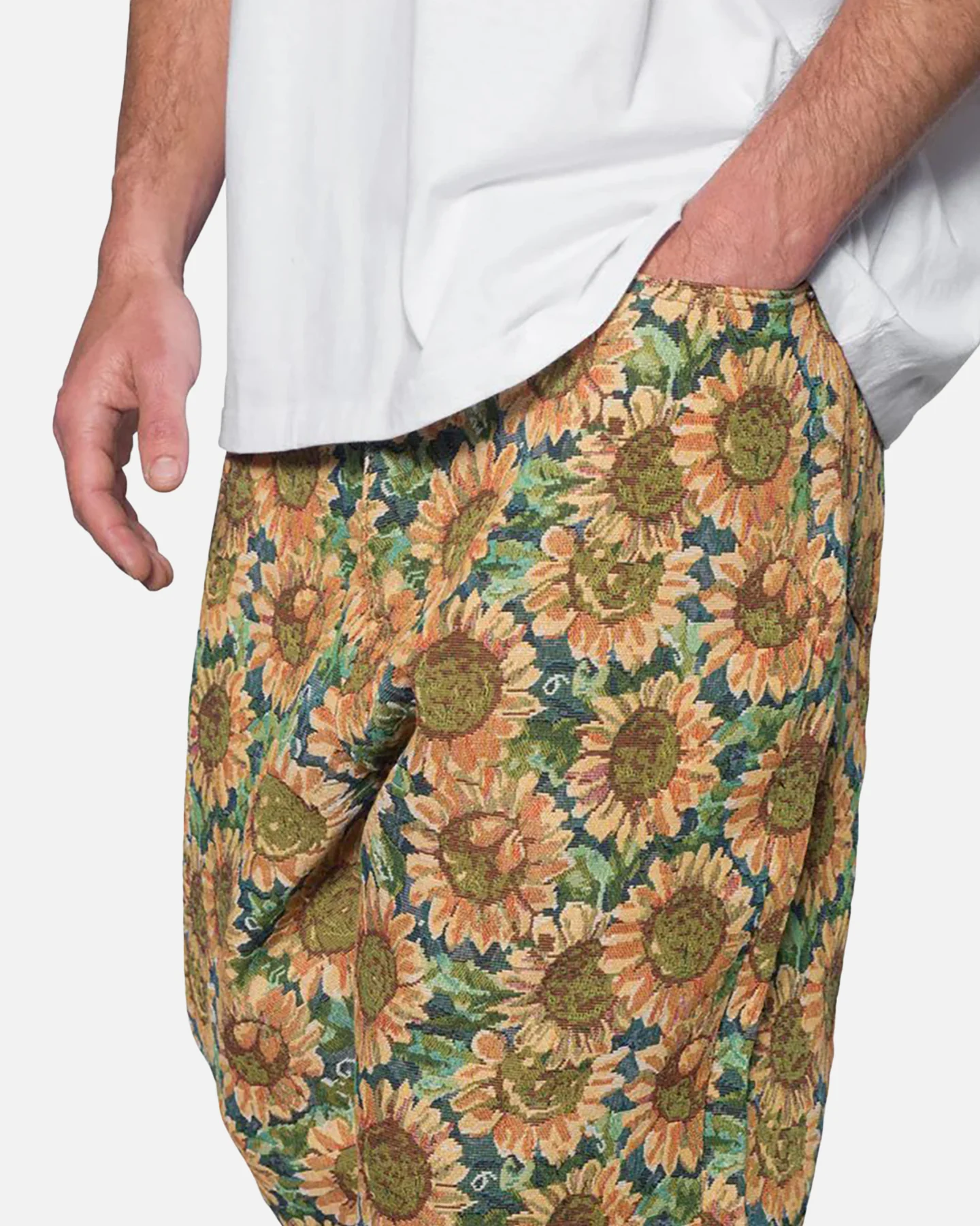 MNML Ultra Baggy Sunflower Pants Multi - Image 5
