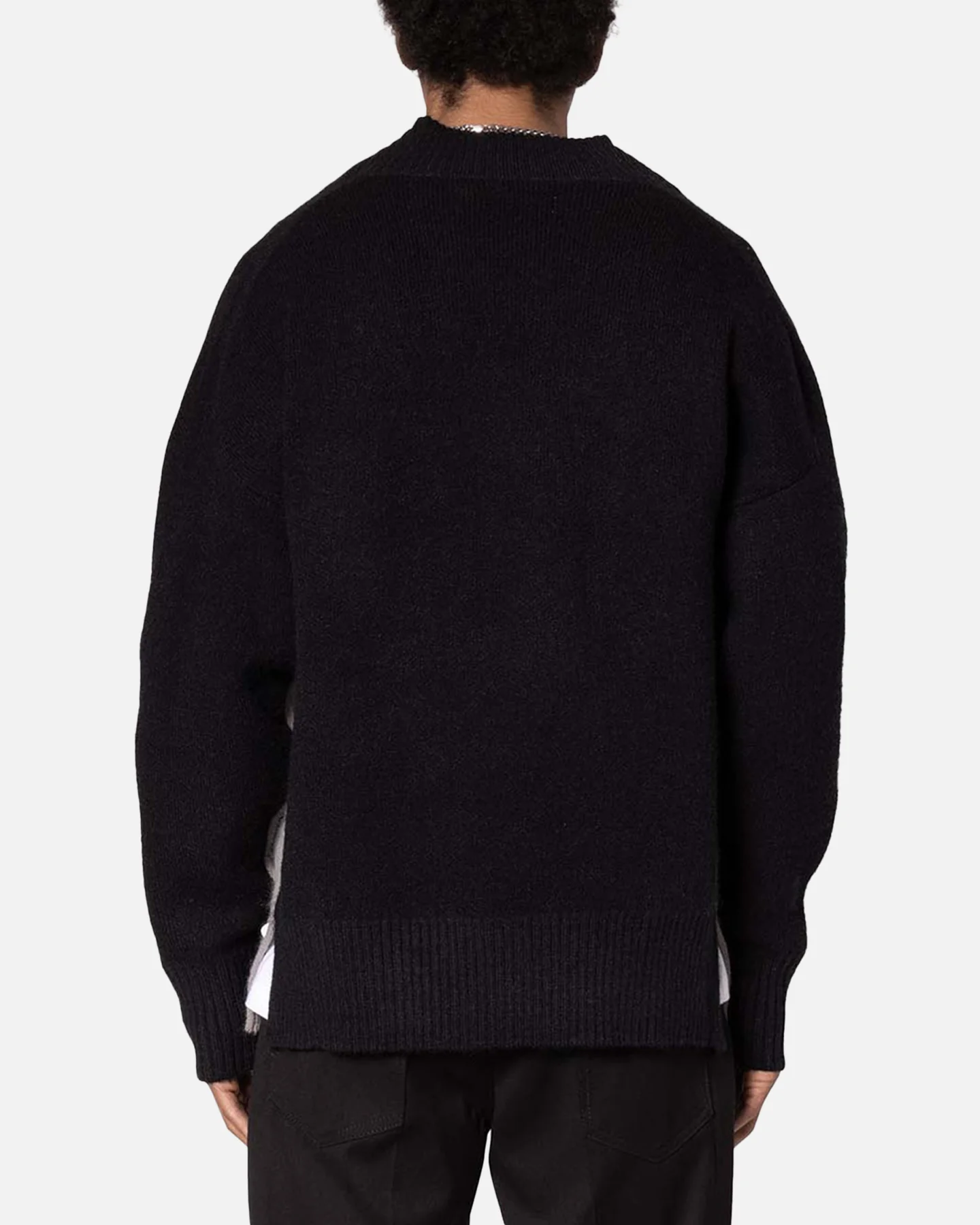 MNML University Sweater Black/Grey - Image 4