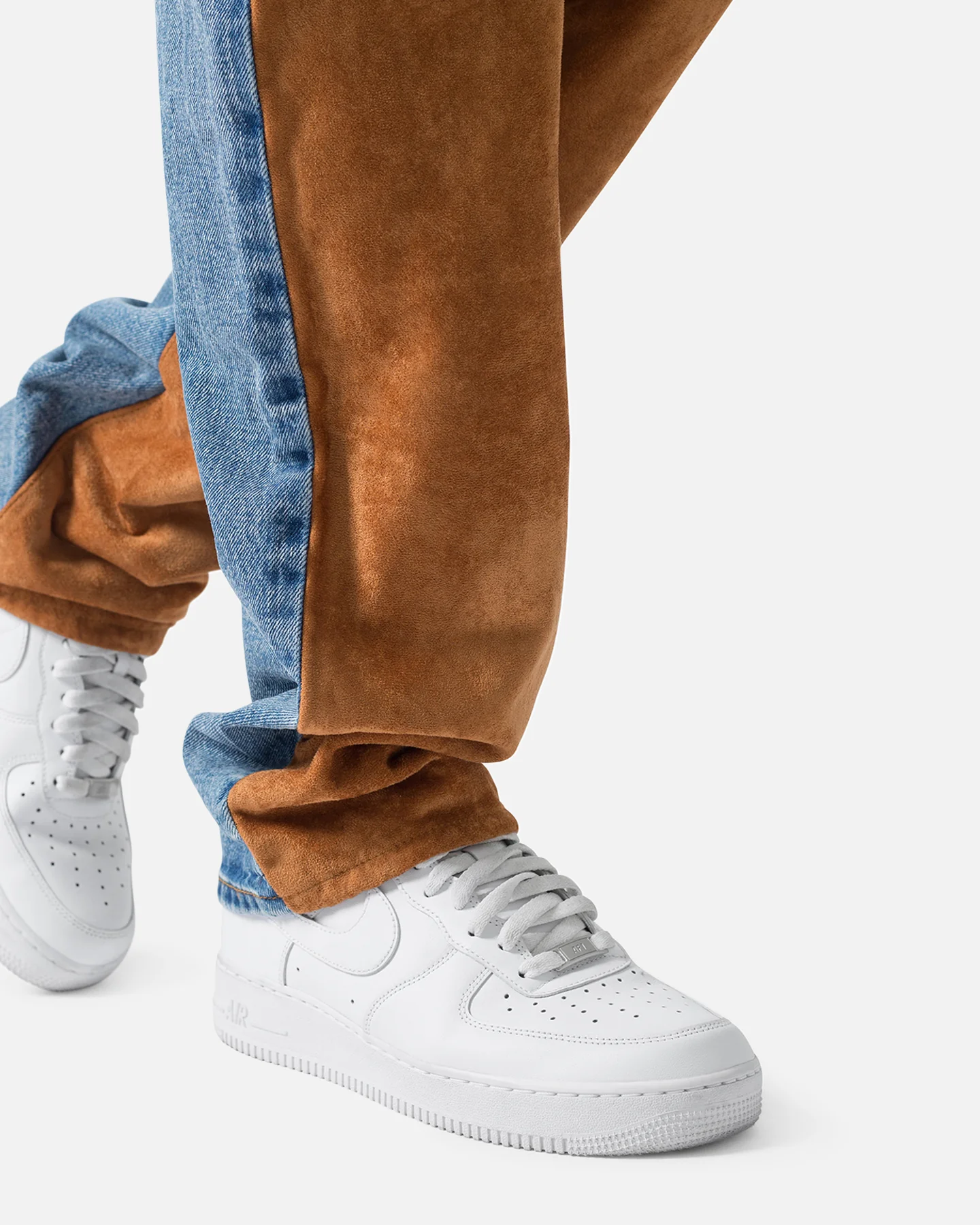 MNML V636 Western Baggy Denim Jeans Blue - Image 6
